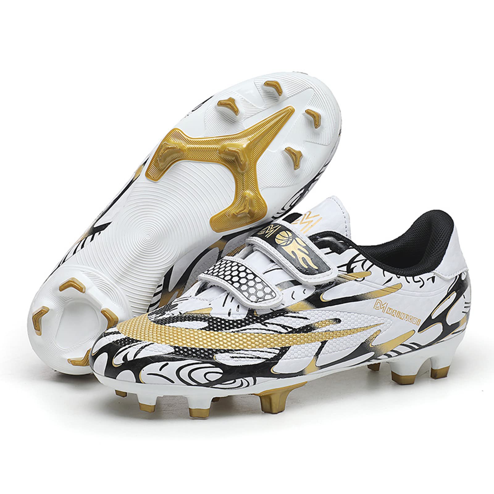 **Eliogn Boys & Girls Soccer Cleats - AG/FG Football Shoes for Kids, Youth Outdoor Athletic Training & Match Play (Little Kid/Big Kid) - Perfect for Grass & Turf Fields**