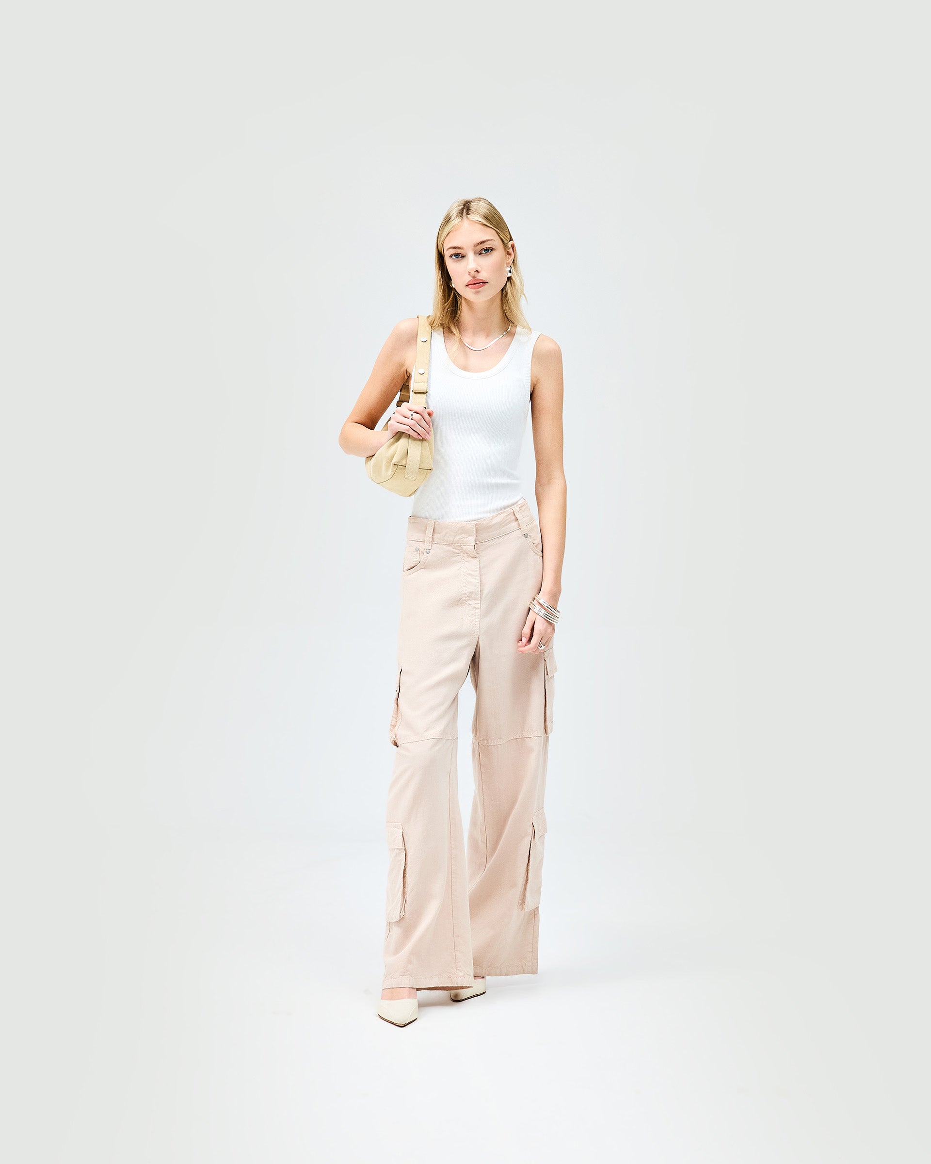 Stylish Washed Pink Spoiler Cargo for Women - Trendy Fashion Accessory for Streetwear & Casual Outfits