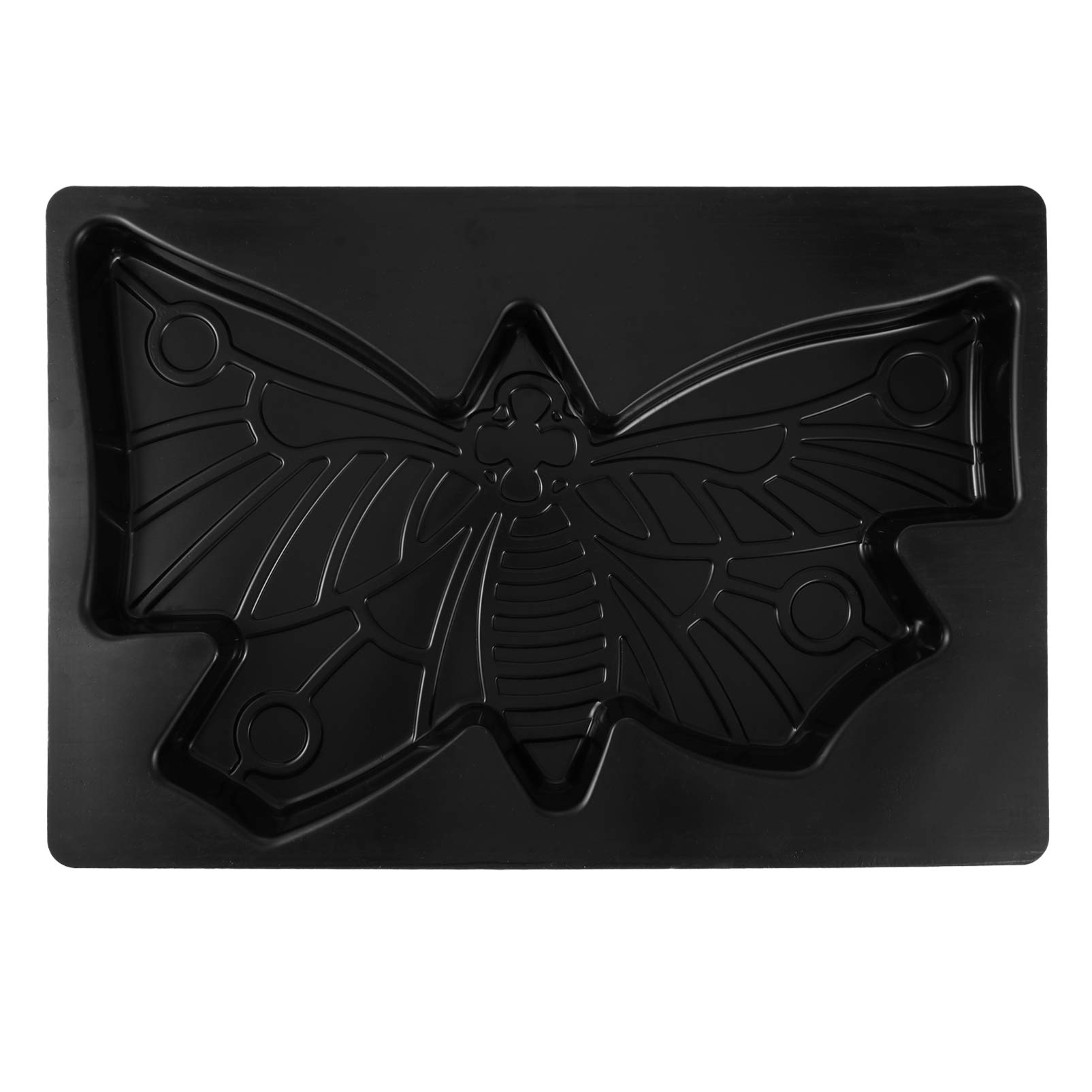 DOITOOL Butterfly & Turtle Shaped Concrete Stepping Stone Mold - Garden Path Maker for Patio, Driveway & Walkway - DIY Paving Mold for Outdoor Landscaping & Decoration