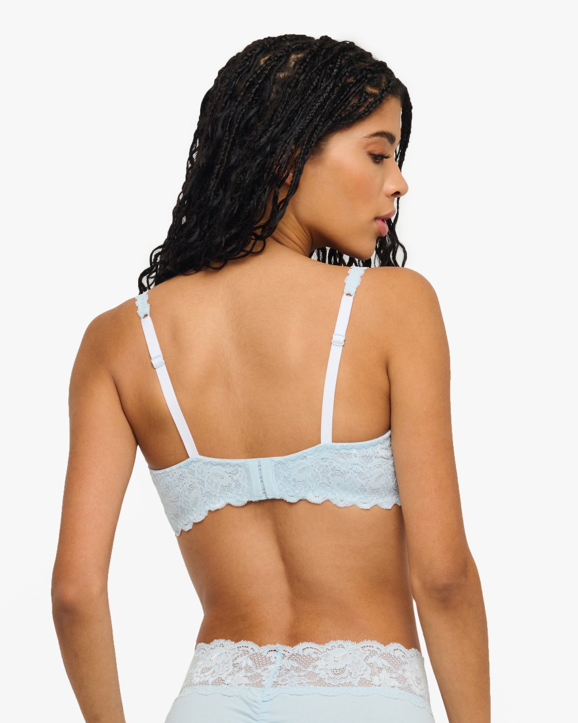 Never Say Never Balconette Bra Fontana - Sexy Lace Underwire Push Up Bra for Women | Perfect for Date Nights & Special Occasions