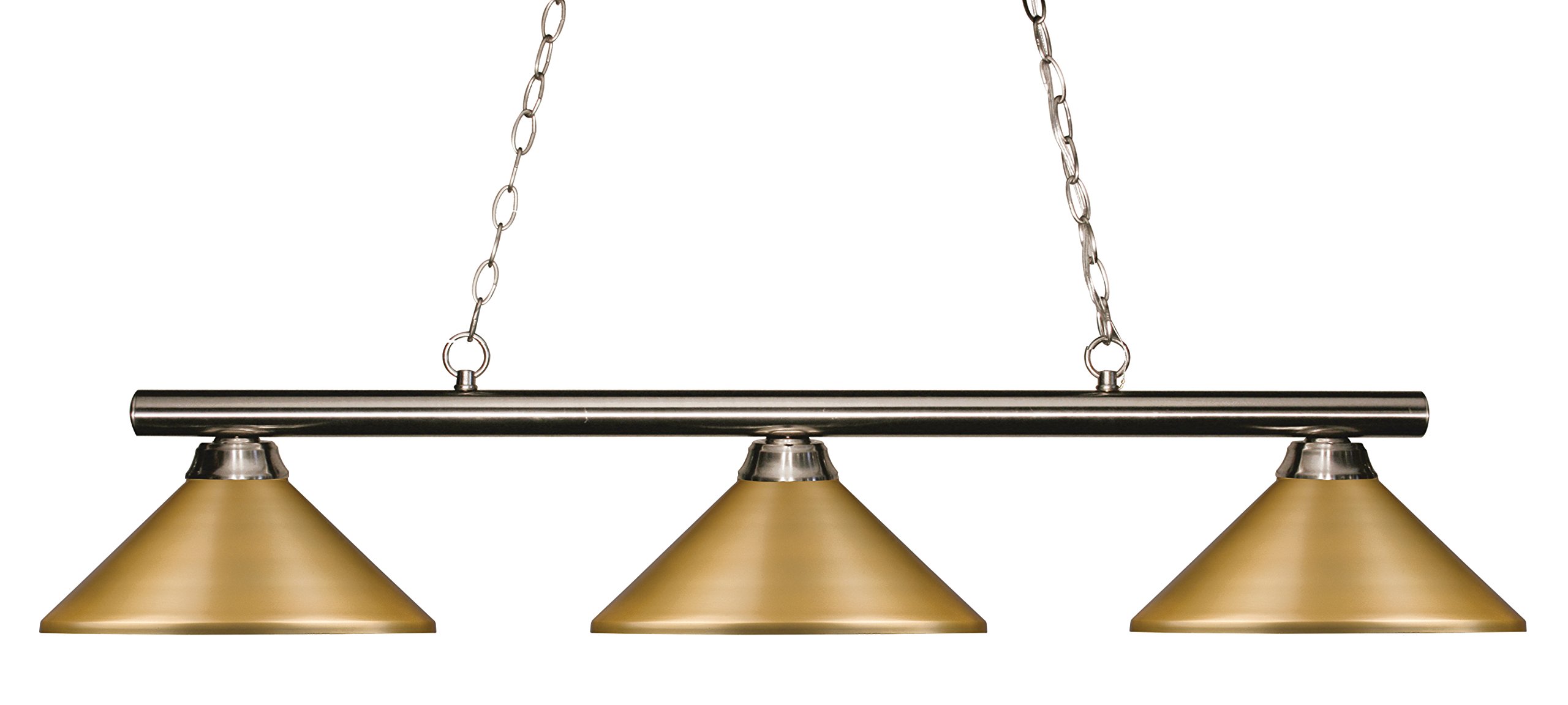 zLite 3-Light Billiard Pool Table Light Fixture - Modern Home Lighting for Game Rooms, Bars & Man Caves
