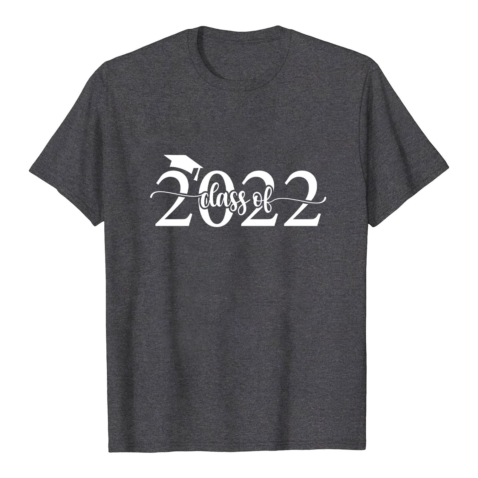 Women's Summer Casual Short Sleeve T-Shirt - Letter Print Pullover Tee Top for Everyday Wear, Outings & Casual Outfits