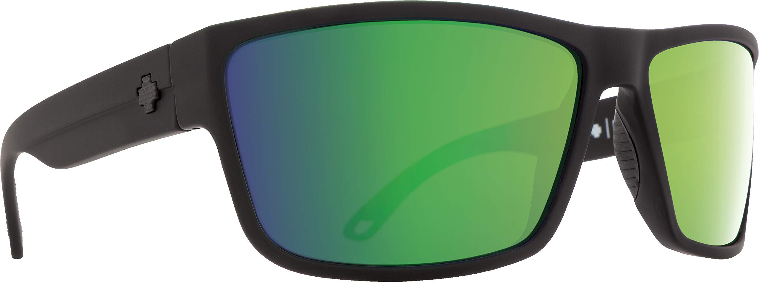 Spy Optic Rocky Polarized Rectangular Sunglasses for Men & Women - UV Protection, Lightweight & Stylish - Perfect for Driving, Beach & Outdoor Activities