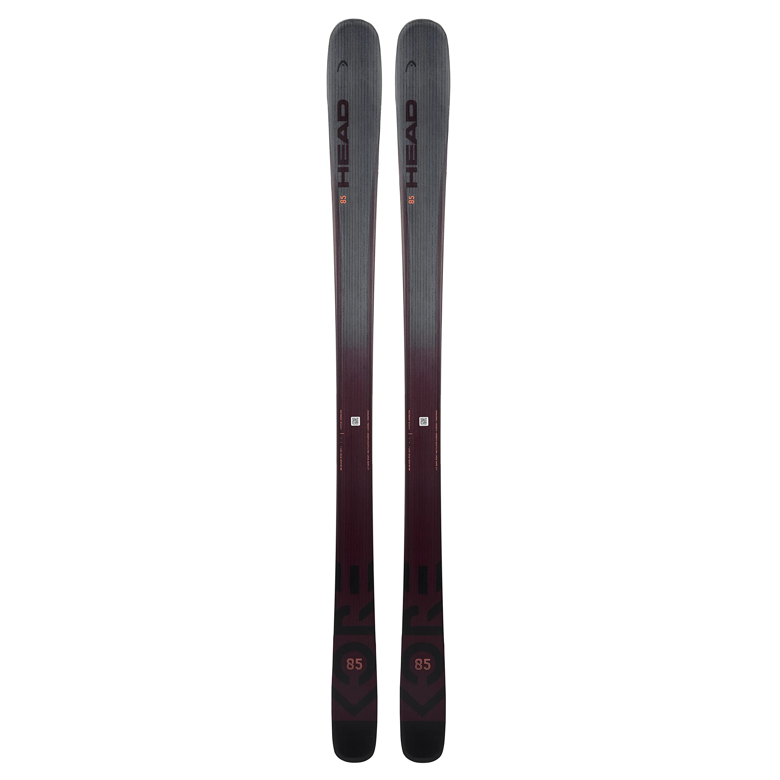 HEAD Kore 85 Women's Skis - Lightweight All-Mountain Skis for Powder, Groomers & Backcountry | Perfect for Advanced Skiers & Freeride Enthusiasts