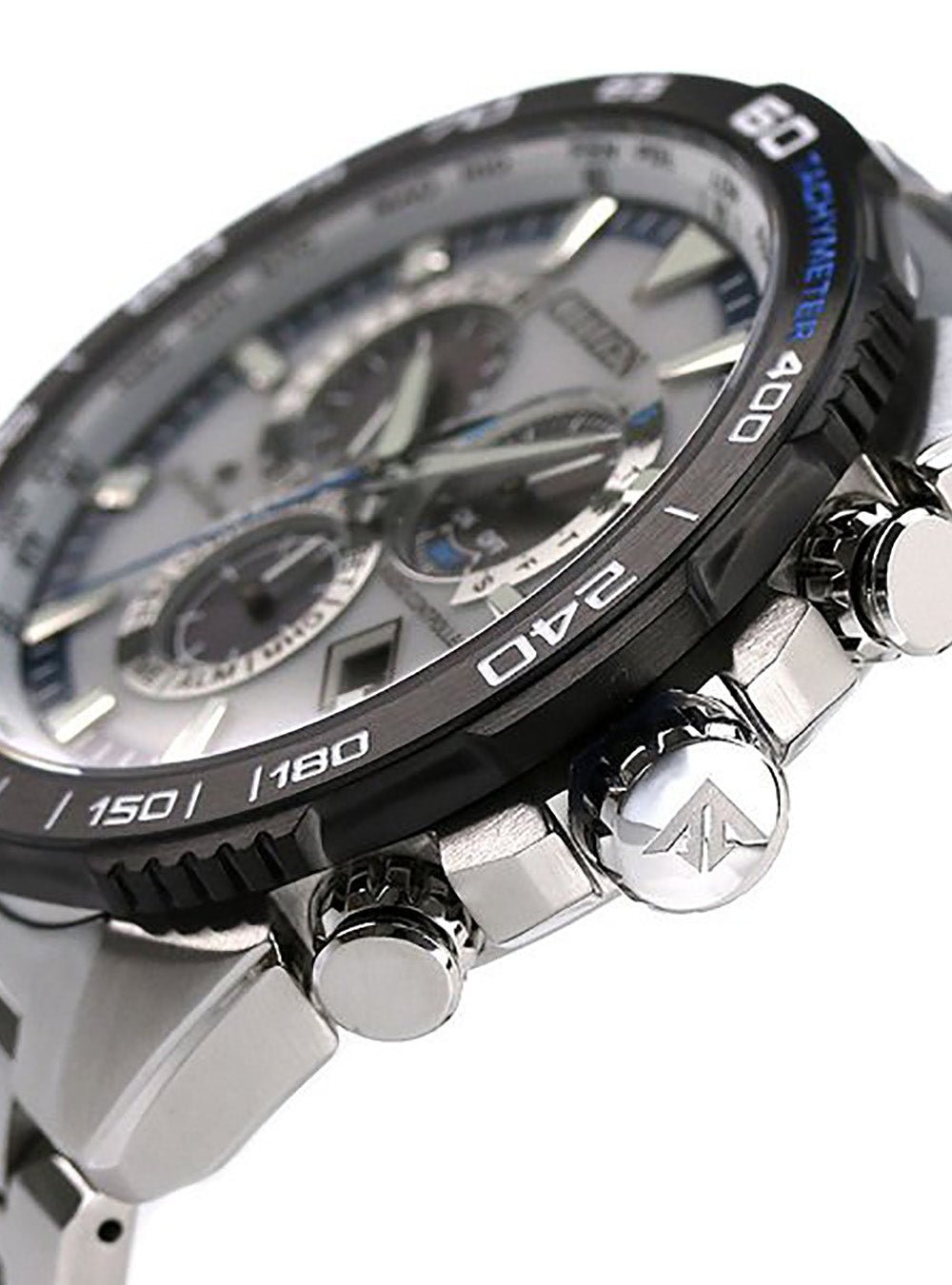 CITIZEN PROMASTER Eco-Drive CB5034-91A Men's Japanese Solar Watch - Waterproof, Stainless Steel, Date Display - Perfect for Outdoor Adventures, Hiking & Diving
