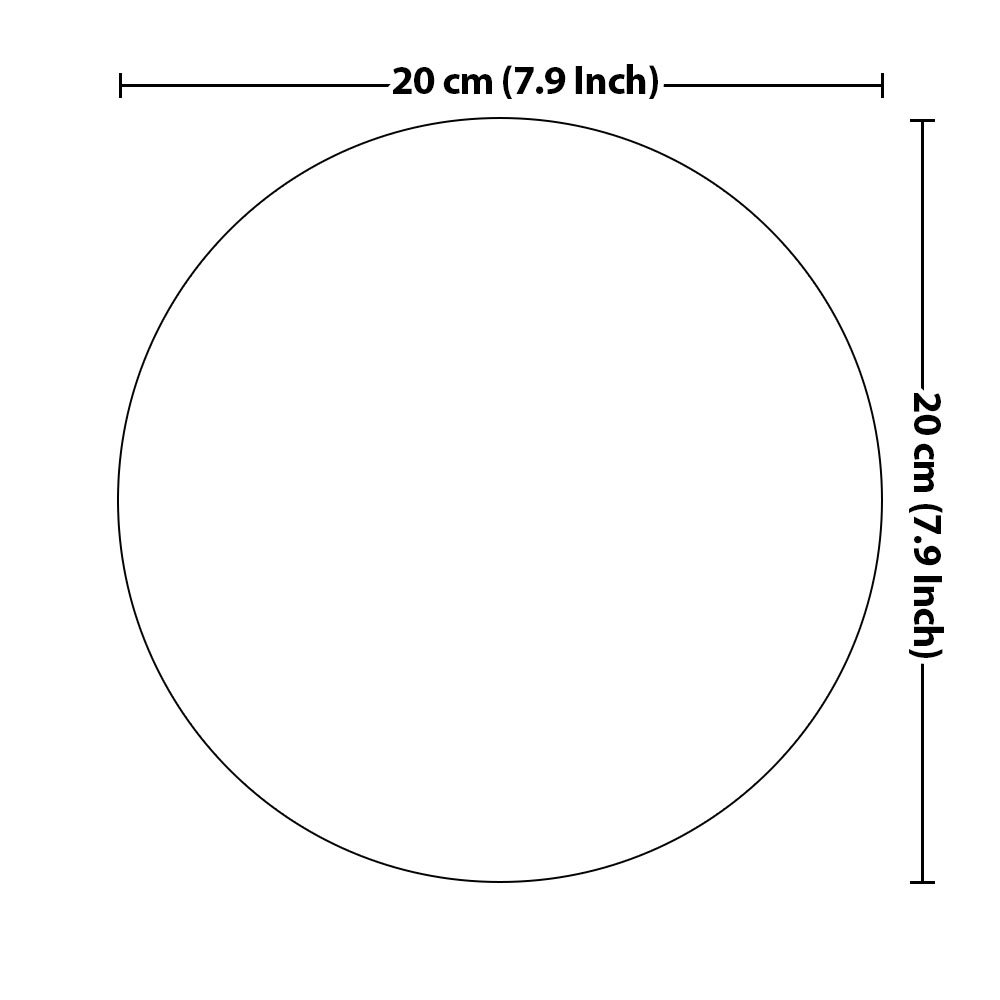 Non-Slip Round Mouse Pad - FINCIBO Solid Orchid Purple Ergonomic Desk Mat for Home Office, Gaming & Workstation Use | Perfect for Computer, Laptop & PC Setup