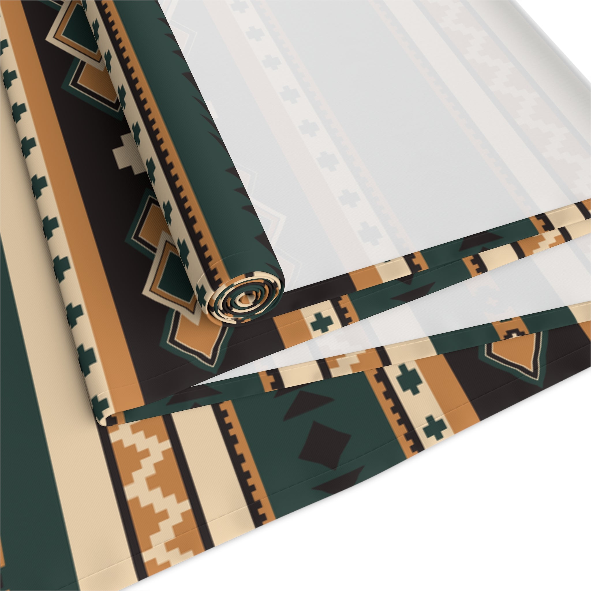 Southwestern Table Runner - Cotton or Polyester Fabric with Rolling Hills Print - 2 Sizes (36
