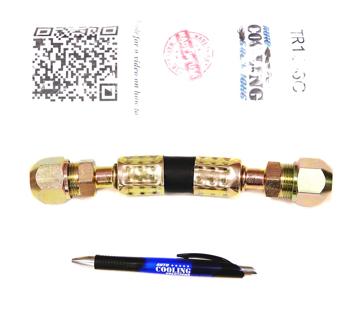 AC Line Repair Kit TR12 3/4 O.D. - HVAC System Maintenance Tool for Air Conditioner & Refrigerator Pipe Fixing
