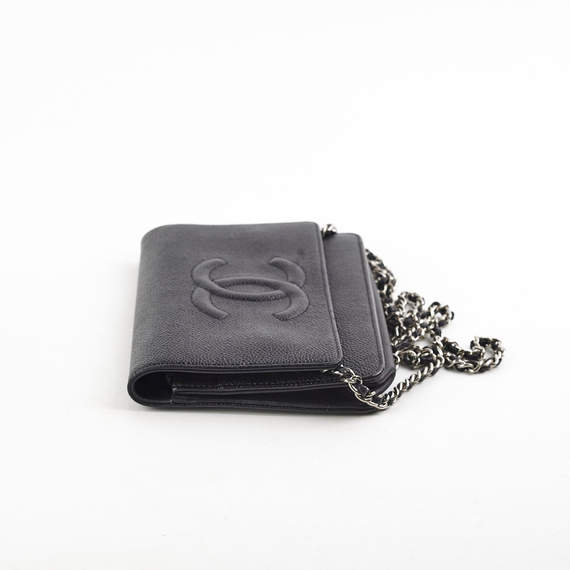 Chanel Caviar Black Wallet On Chain WOC - Luxury Crossbody Bag for Women | Perfect for Evening Parties, Date Nights & Special Occasions