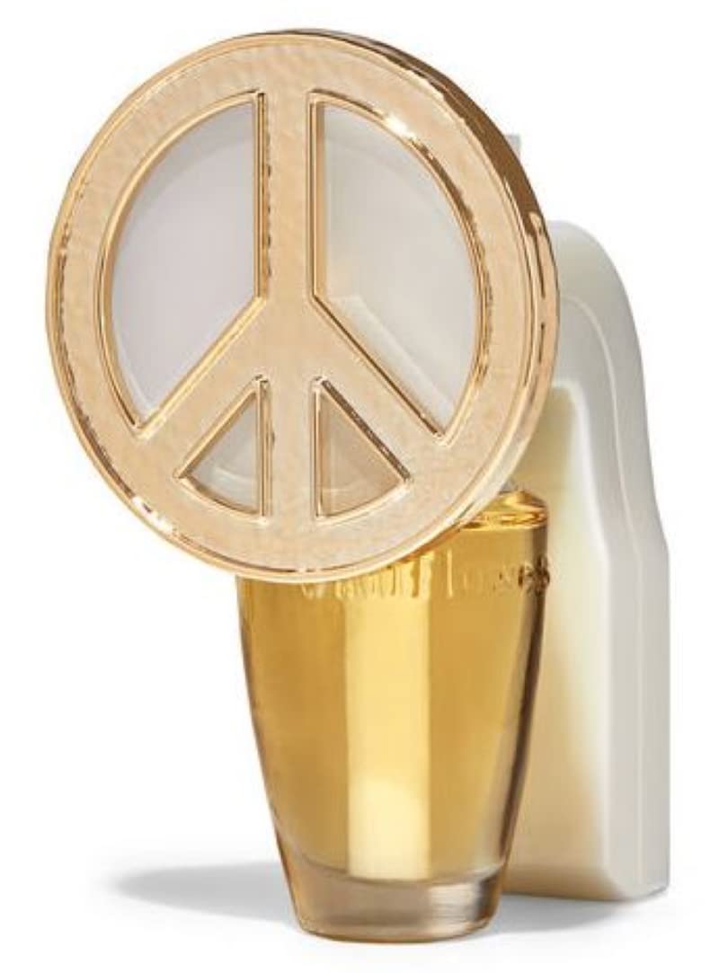 Bath & Body Works Peace Nightlight Wallflowers Fragrance Plug - Aromatherapy Air Freshener for Home, Bedroom & Office - Relaxing Scent with Soft Glow Light