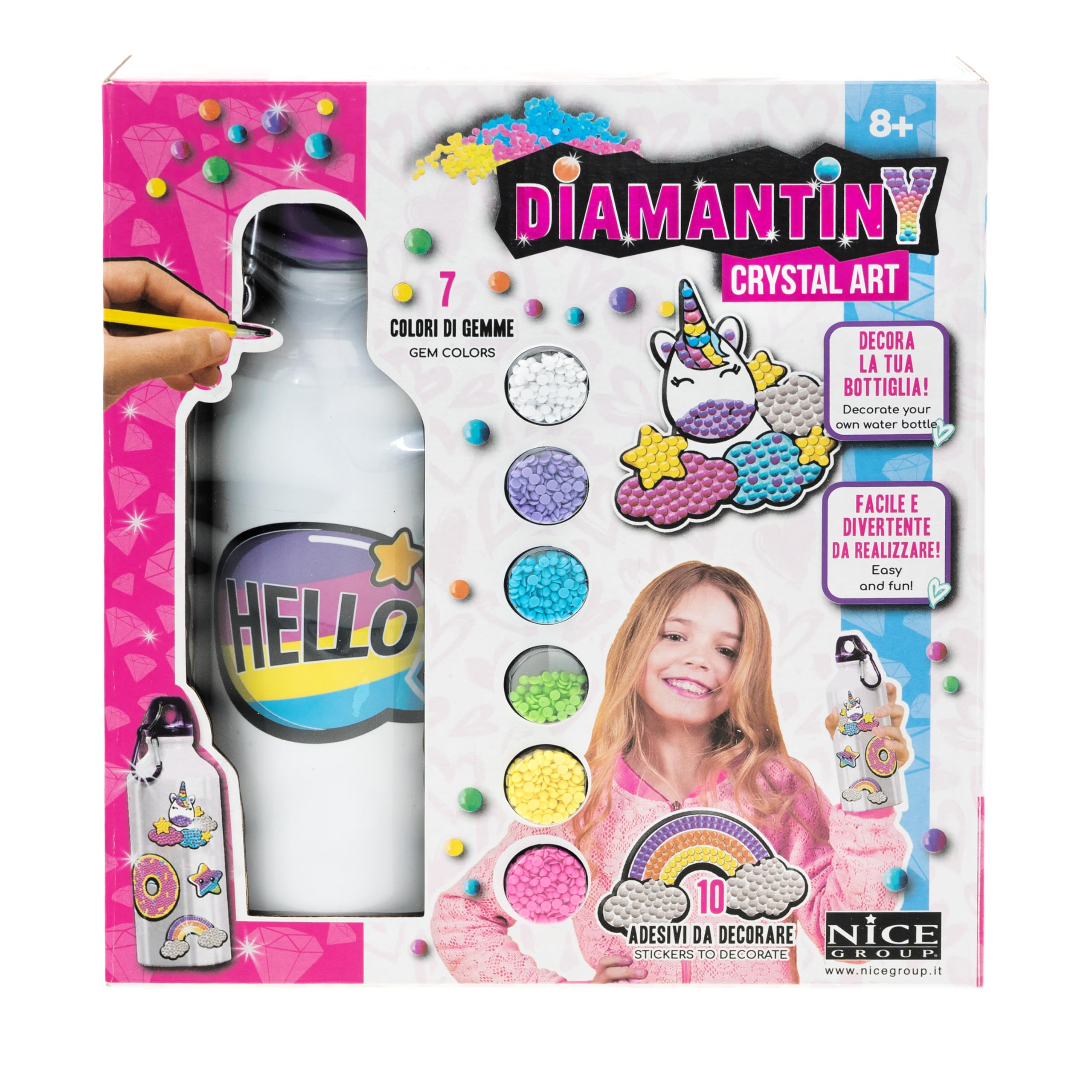 Creative Art Eco Bottle Toy - Reusable DIY Craft Kit for Kids, Educational STEM Activity for Home & School (Model 90005) - Perfect for Birthday Gifts & Classroom Projects