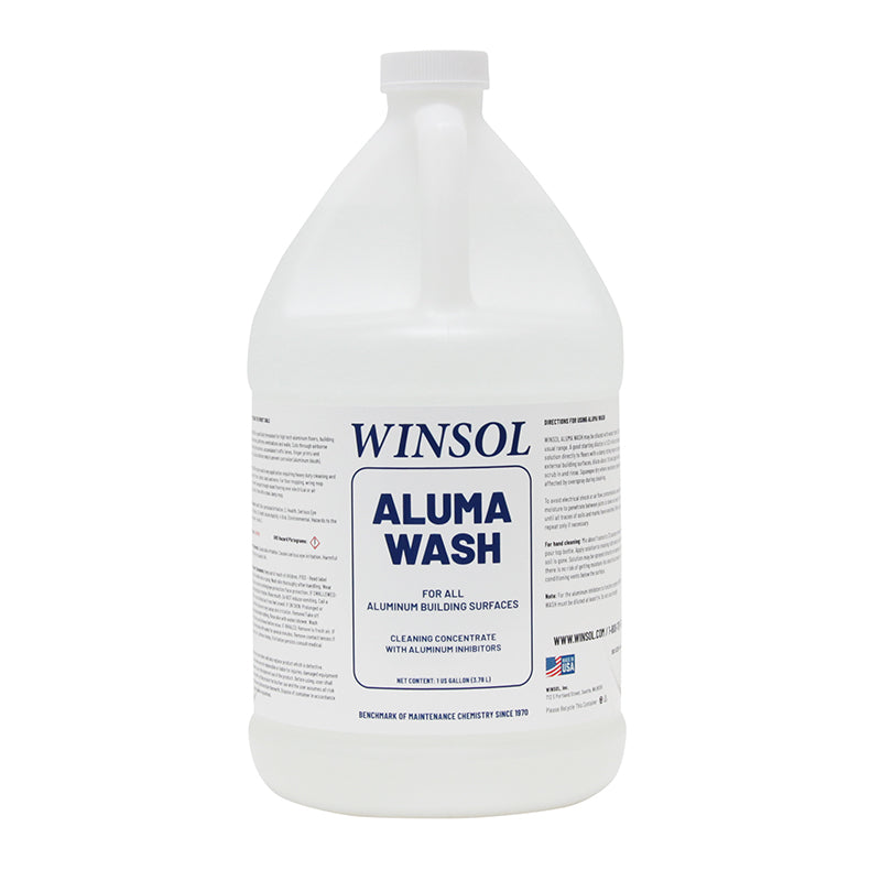 Winsol Aluma Wash - Heavy Duty Aluminum Cleaner & Brightener for Cars, Boats, RVs - Restores Shine & Removes Oxidation - Perfect for Auto Detailing & Marine Use