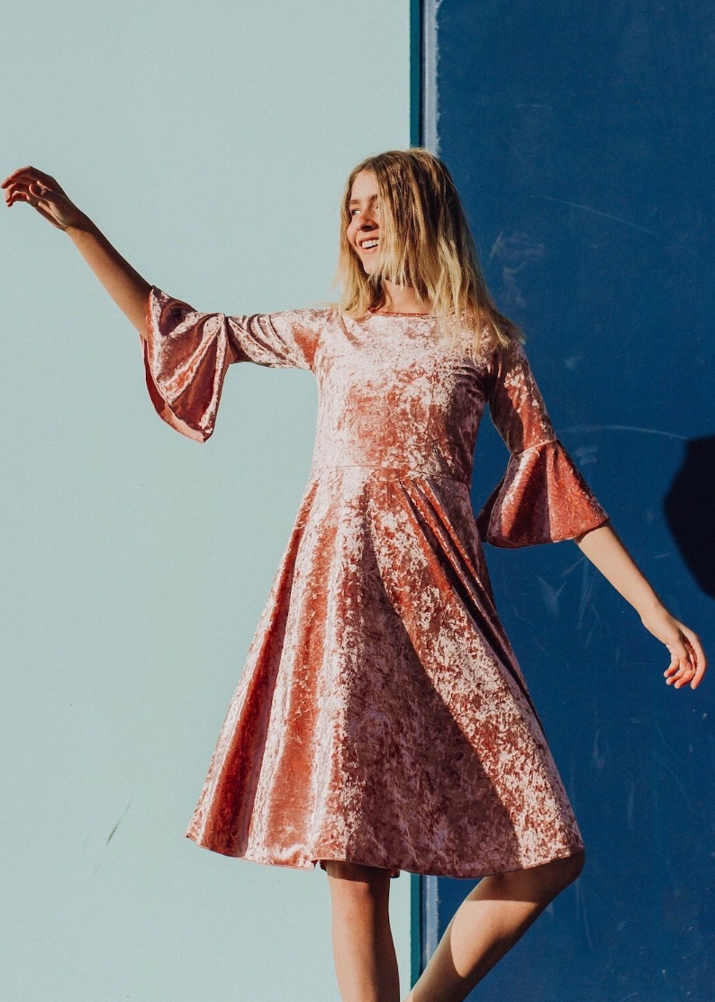 Elegant Parisian Floral Summer Dress for Women - $32 | Perfect for Weddings, Parties & Date Nights