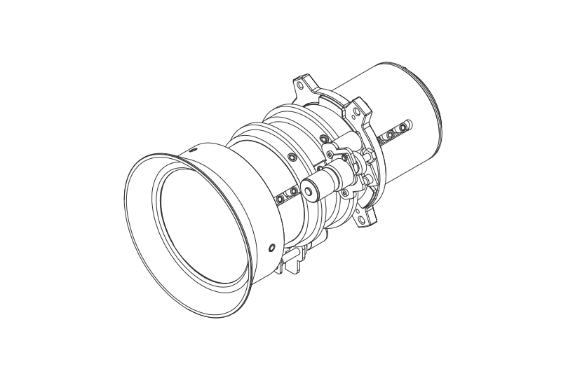 Barco 0.95 1.22:1 G Lens - High Performance Projection Lens for Home Theater & Professional Cinema Projectors - Perfect for Movie Nights and Commercial Screenings