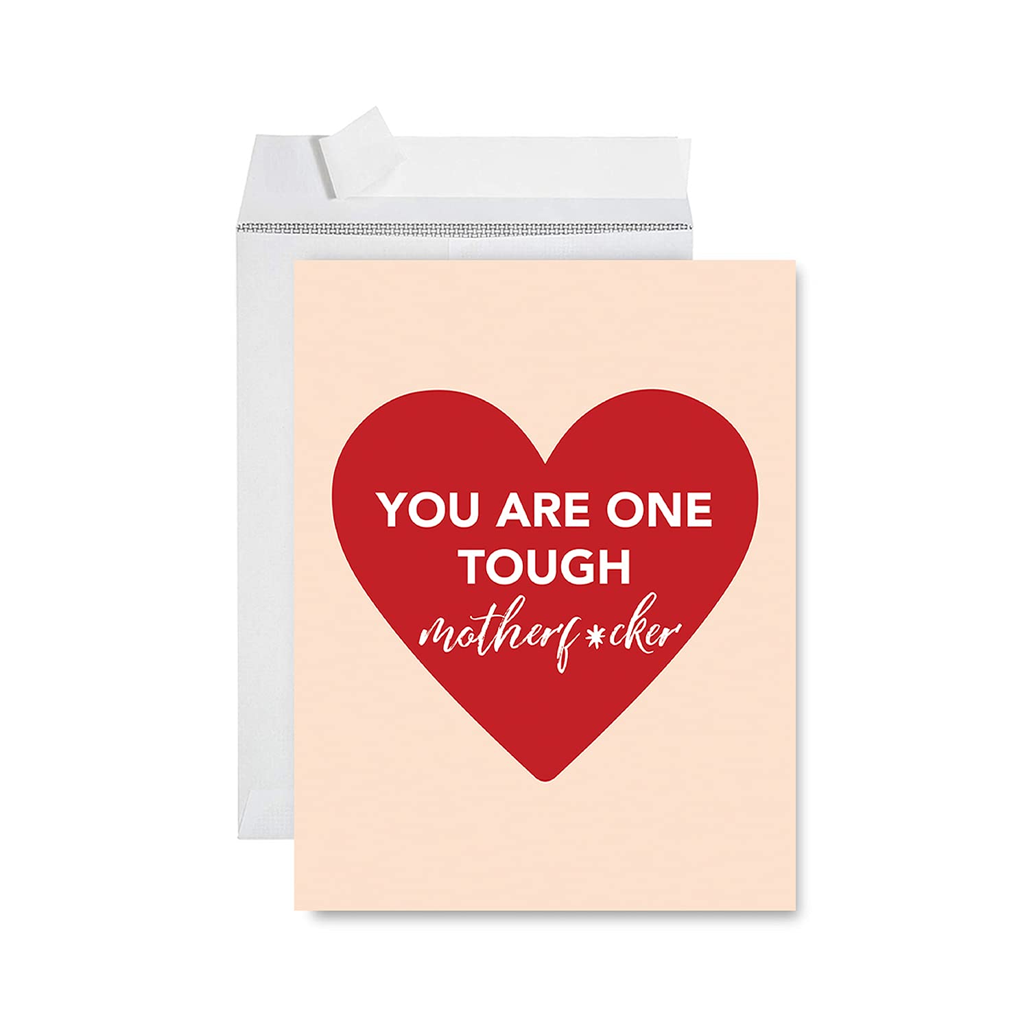 Funny Get Well Soon Card - 8.5x11 Inch Humorous Greeting Card with Envelope - Perfect for Cheering Up Loved Ones