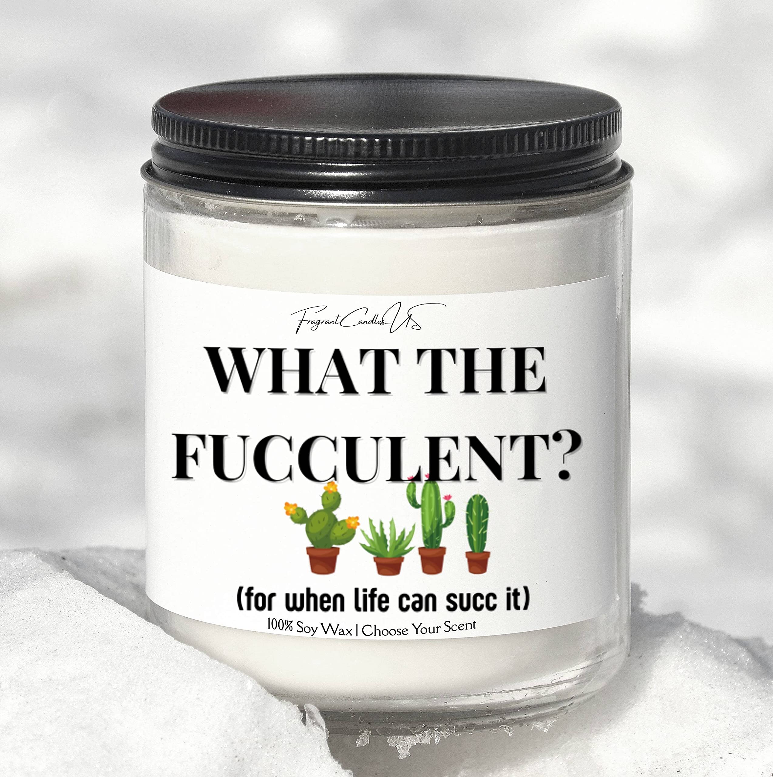 Unique Holiday Gifts for Mom & Wife - Funny Novelty Gag Gifts, Scented Candles & Succulent Plants - Perfect Christmas Presents for Women & Her, Ideal for Home Decor & Relaxation