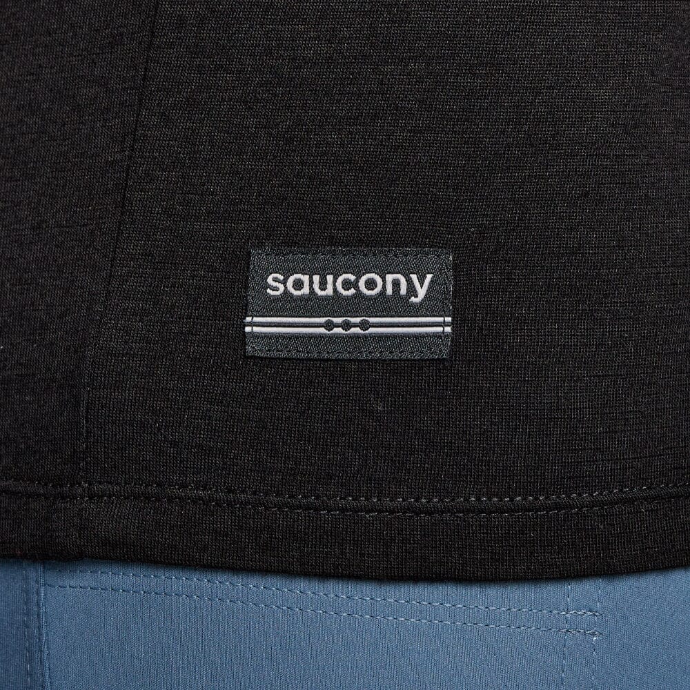 Saucony Men's Peregrine Merino Wool Long Sleeve Running Shirt - Lightweight & Moisture-Wicking for Trail Running & Outdoor Activities