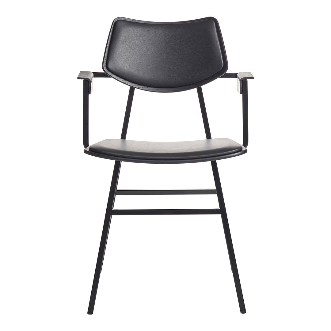 Vintage 1960s Armchair with Upholstered Seat & Back - Mid-Century Modern Lounge Chair for Living Room, Office, or Reading Nook