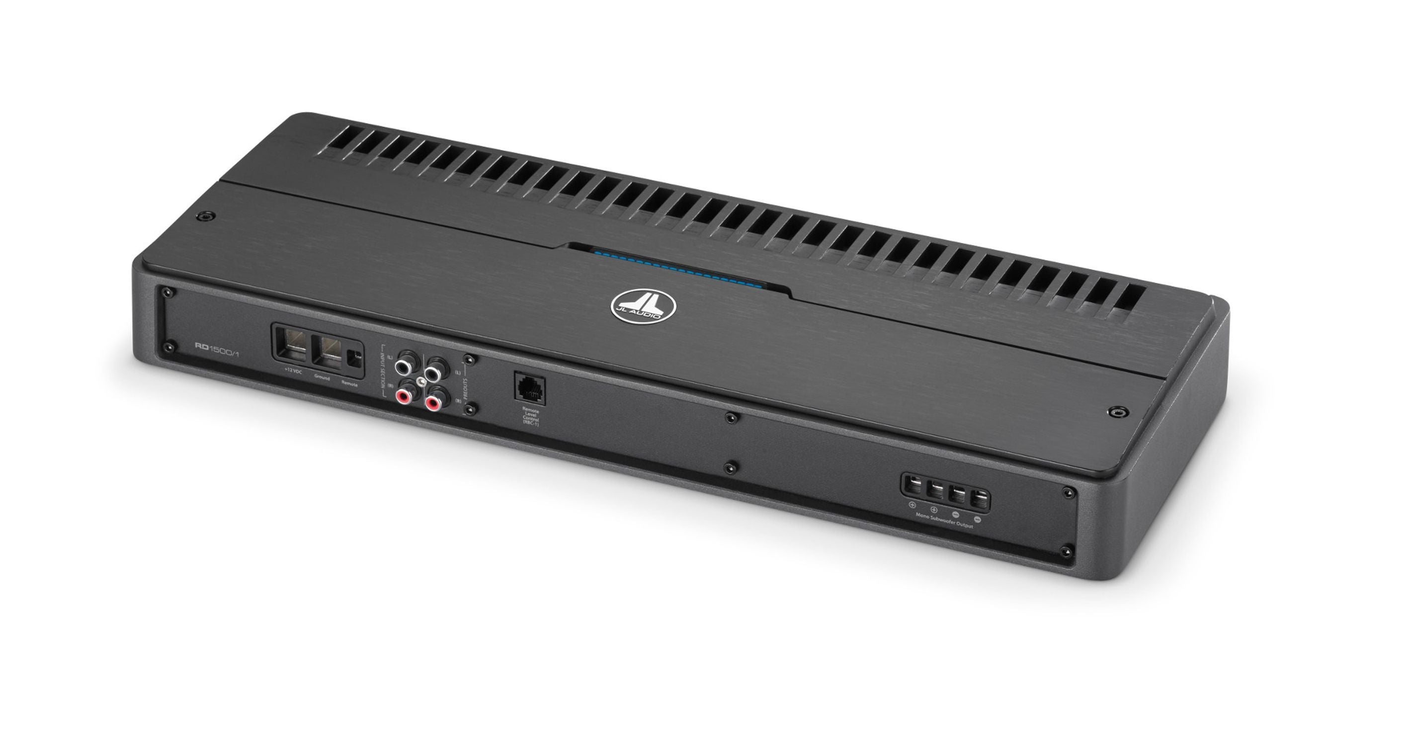 JL Audio RD1500/1 Monoblock Class D Subwoofer Amplifier - 1500W RMS Power for Car Audio System | High-Performance Bass Boost for Vehicles & Trucks