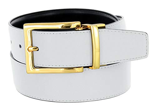 Gold Buckle-wht/Blk