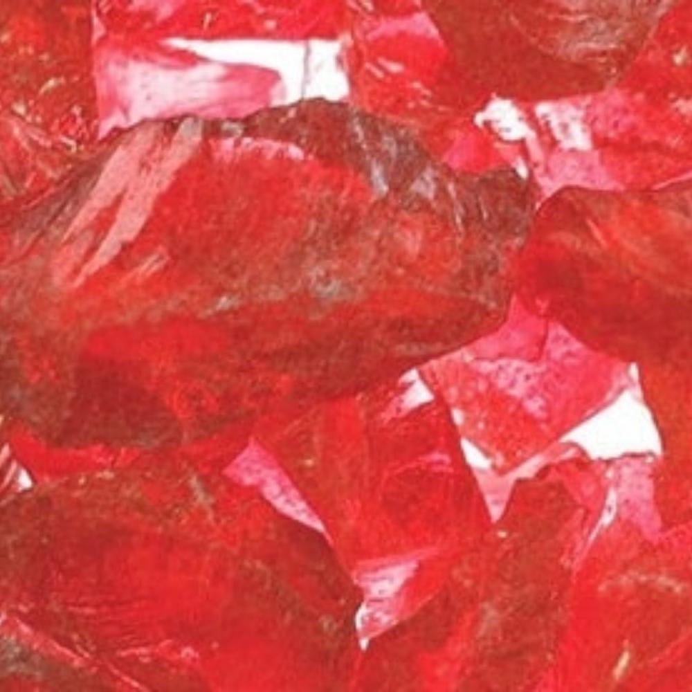 Premium Crushed Glass Fireplace Media - Decorative Reflective Glass for Gas Fireplaces - Perfect for Indoor & Outdoor Fire Pits, Fireplaces, and Fire Features