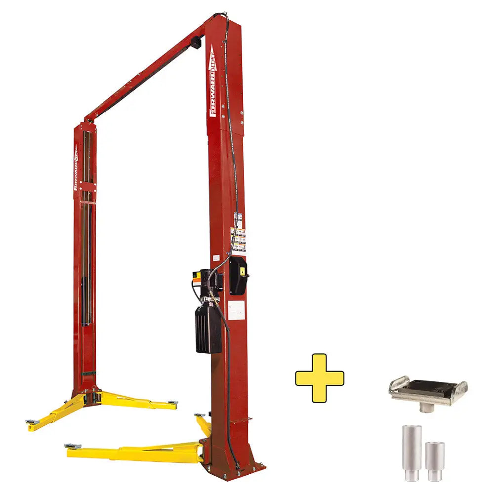 Forward Lift F12 12K Symmetric 2 Post Car Lift - ALI Certified for Safety - Light Duty Automotive Lift for Home Garage & Auto Repair Shops