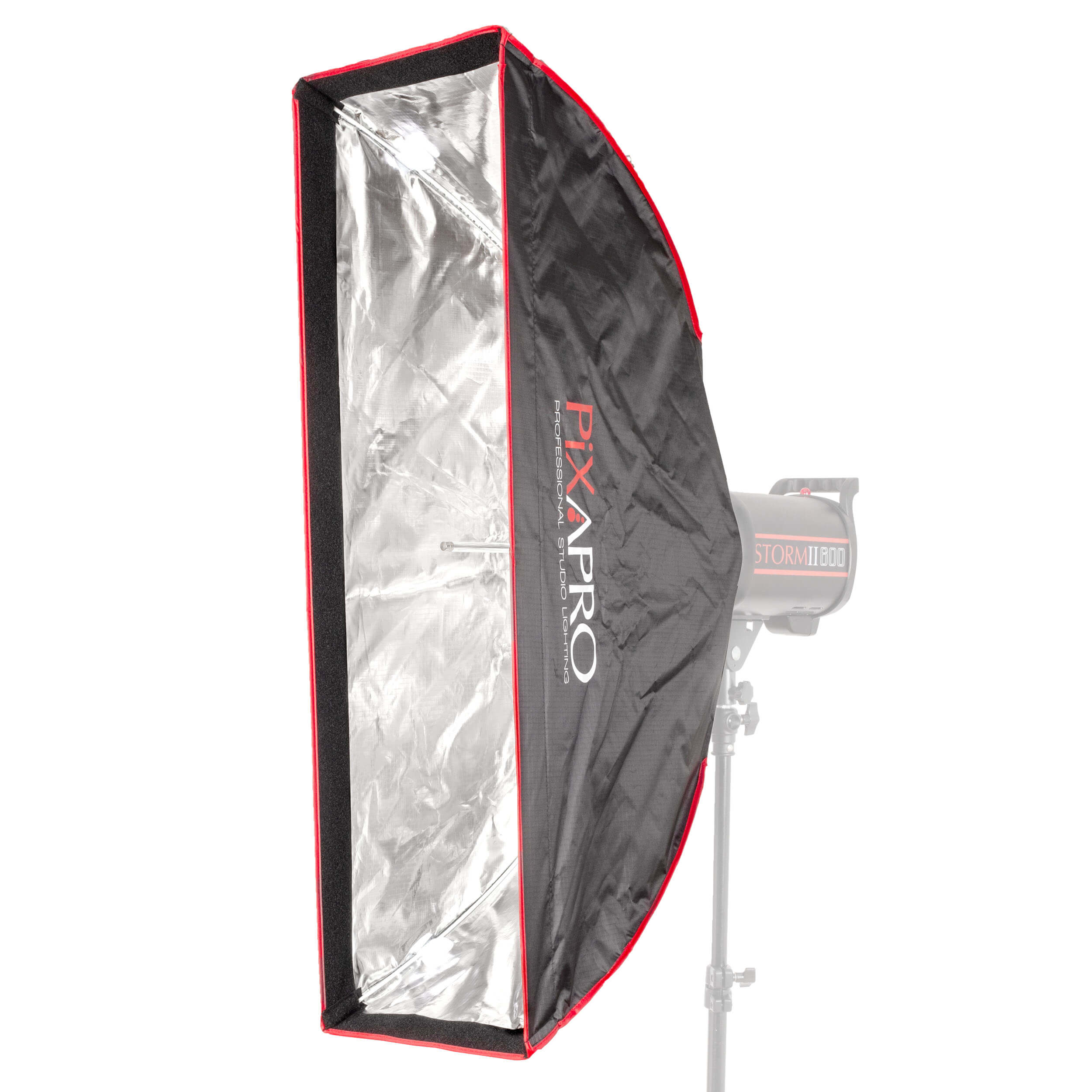 11.8x35.4 Inch Strip Softbox with 4cm Grid - Easy Open Photography Umbrella for Studio Lighting, Portrait & Product Photography