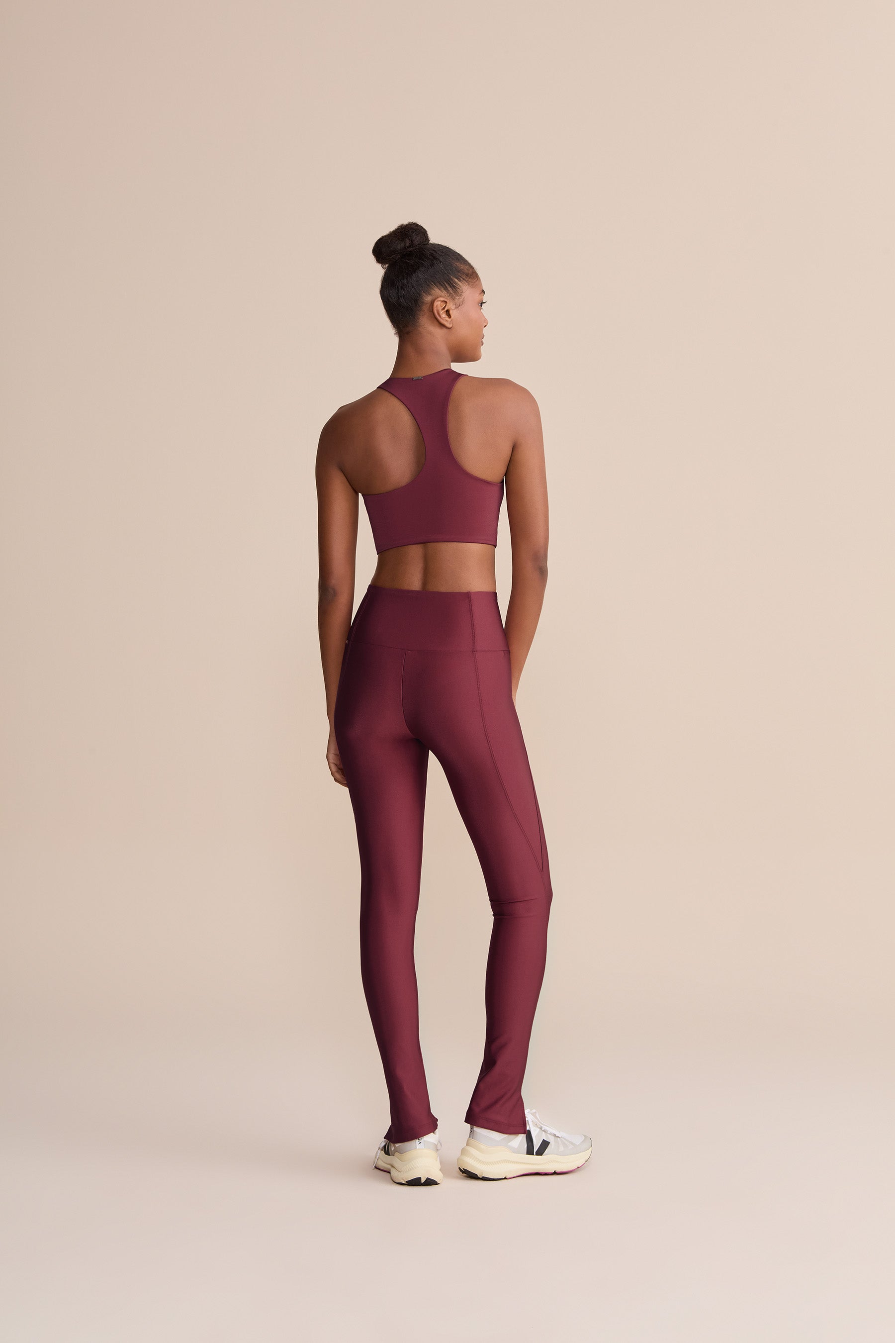 Shine Extended Length Leggings for Women - High Waist Yoga Pants with Tummy Control - Perfect for Workouts, Running & Lounge Wear