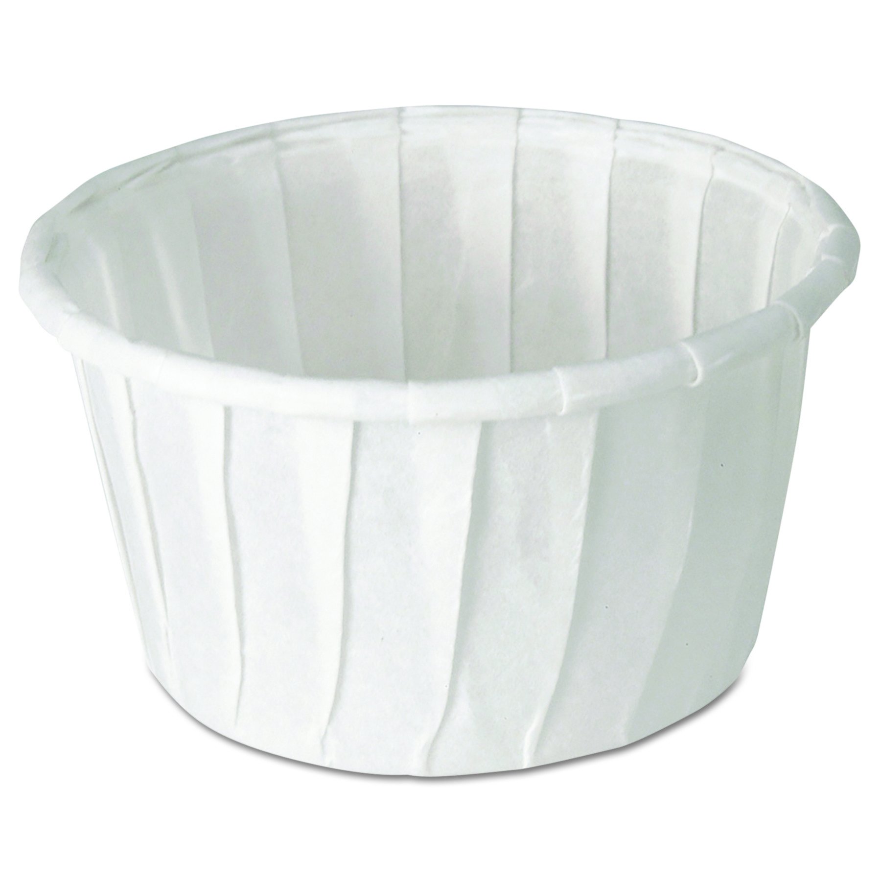 Solo 125-2050 1.25 oz Treated Paper Portion Cups - Case of 5000 - Perfect for Restaurants, Catering & Food Service Portion Control