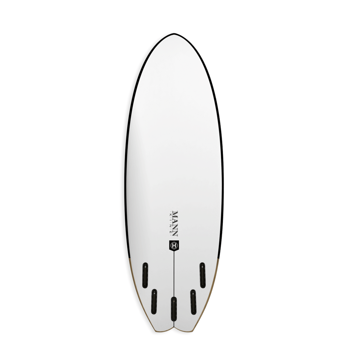 Firewire Sweet Potato 6'2 Surfboard with Black Futures Fins - High Performance Surfboard for Small to Medium Waves | Perfect for Beach, Reef, and Point Breaks