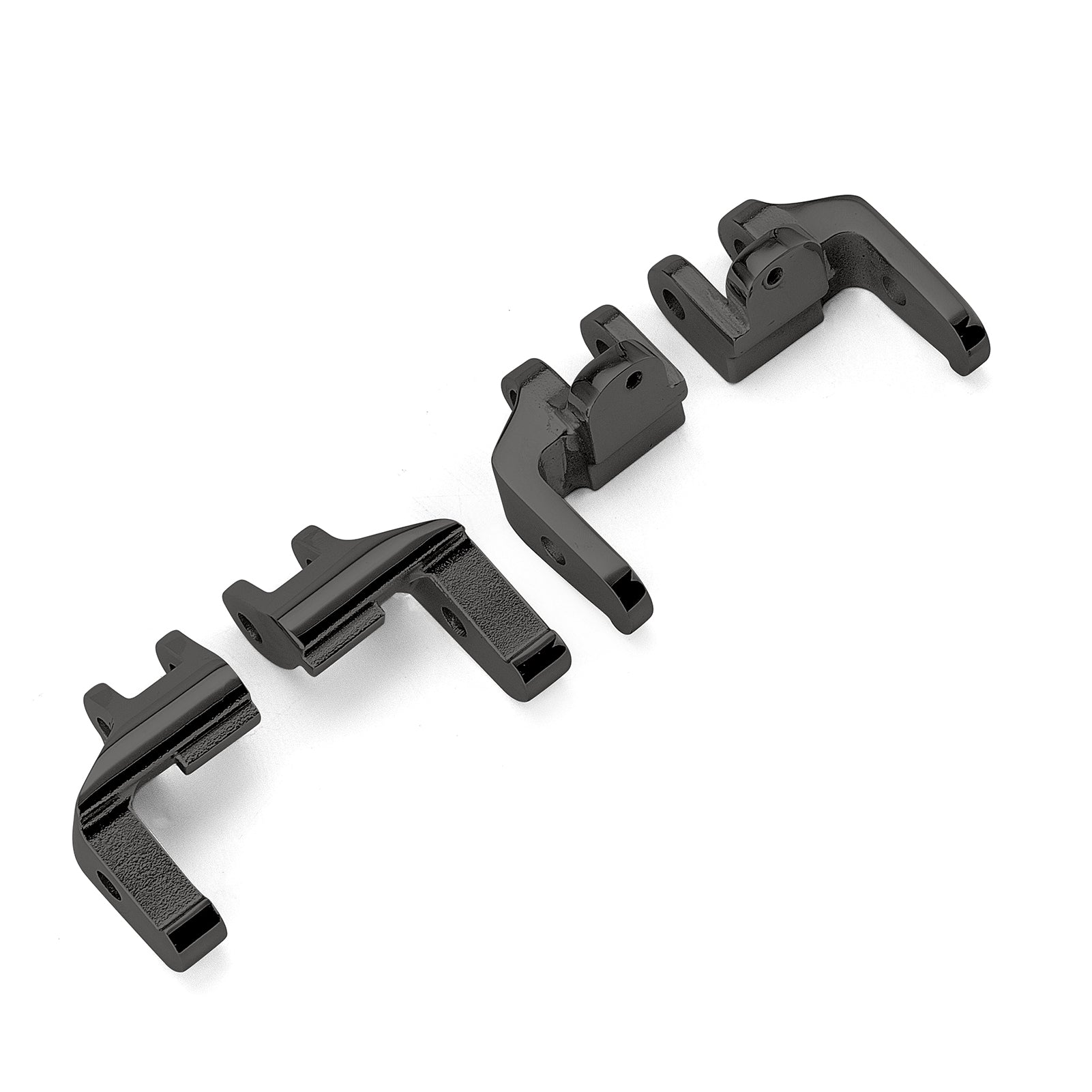 1997-2016 Harley Electra Glide Road King & Road Glide Steel Driver Floorboard Relocation Brackets - Upgrade for Comfort & Custom Fit - Perfect for Long Rides & Touring