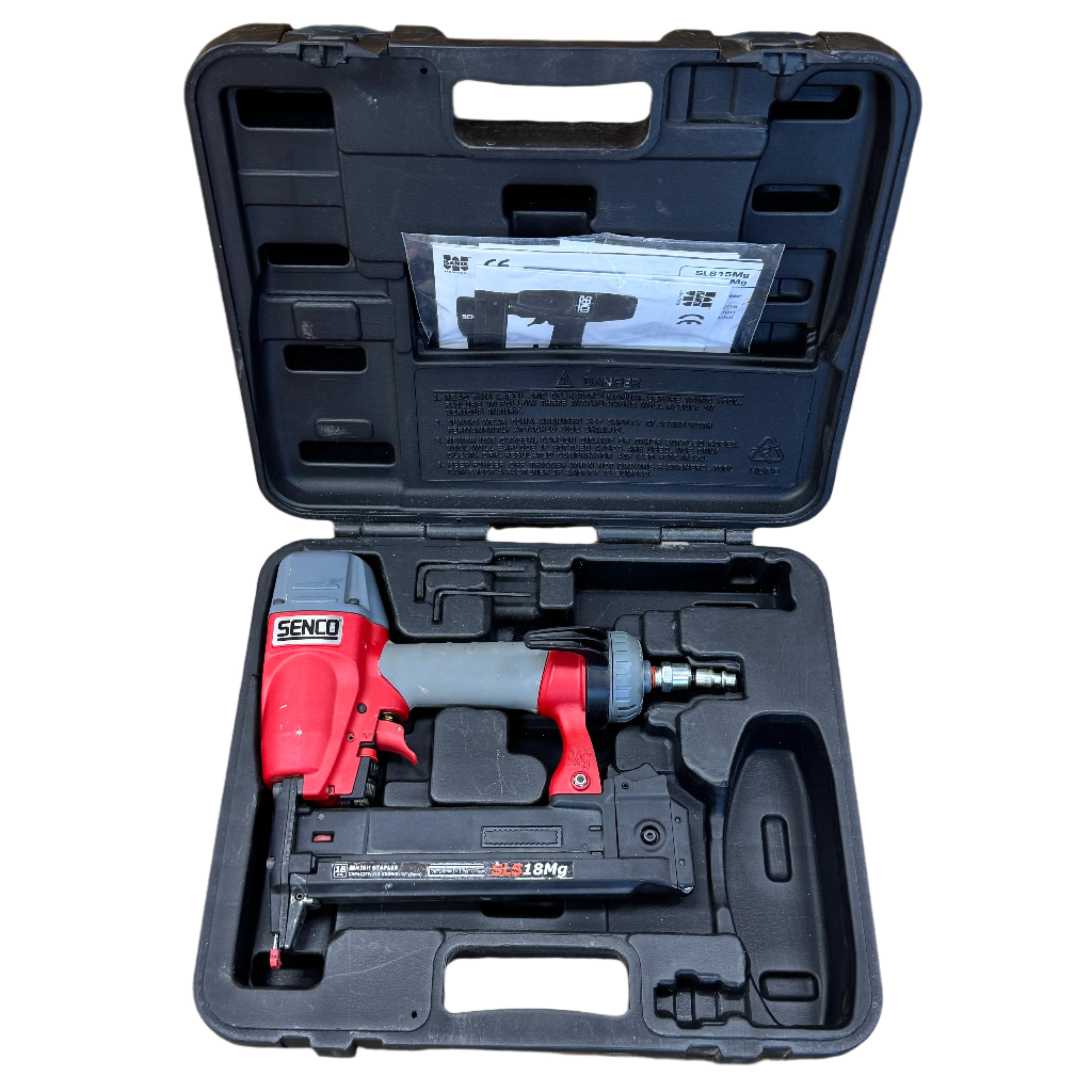 SENCO SLS18Mg 18 Gauge Narrow Crown Stapler - 1/4