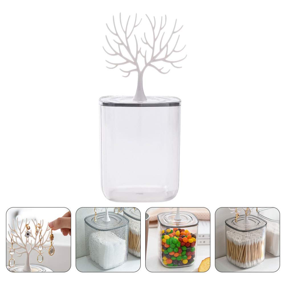 1pc Desktop Jewelry Organizer Box - Multi-Purpose Storage for Rings, Bracelets & Jewelry - Perfect for Home, Office & Travel Use