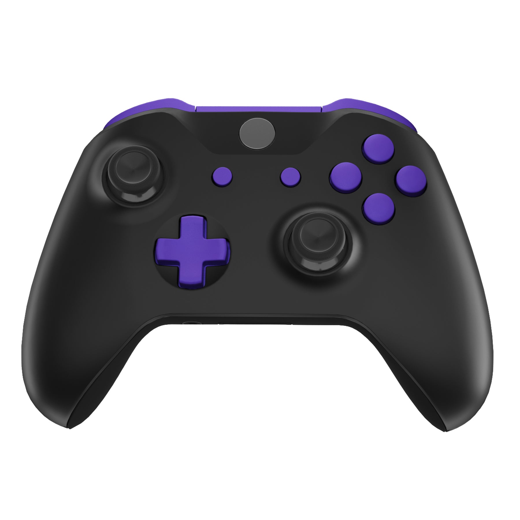 eXtremeRate Purple Xbox One S & X Controller Button Repair Kit - LB RB LT RT Bumpers, Triggers, D-Pad, ABXY, Start & Back Buttons with Tools (Model 1708) | Perfect for Controller Maintenance & Gaming Enthusiasts