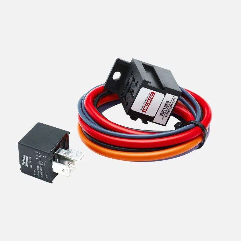 REDARC 60A Changeover Relay Kit - Heavy Duty 12V/24V DC Power Switching Relay for Automotive, Marine & Off-Road Vehicles - Perfect for Winches, Light Bars & Auxiliary Power Systems