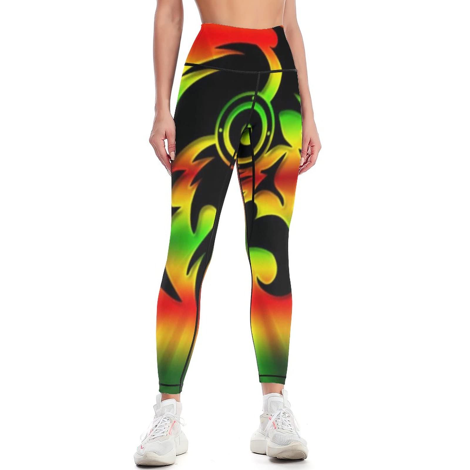 JZDACH Women's High Waist Yoga Pants - Tummy Control Workout Leggings for Running, Gym & Sports | Comfortable Athletic Yoga Pants for Women | Perfect for Yoga, Pilates, HIIT & Lounge Wear