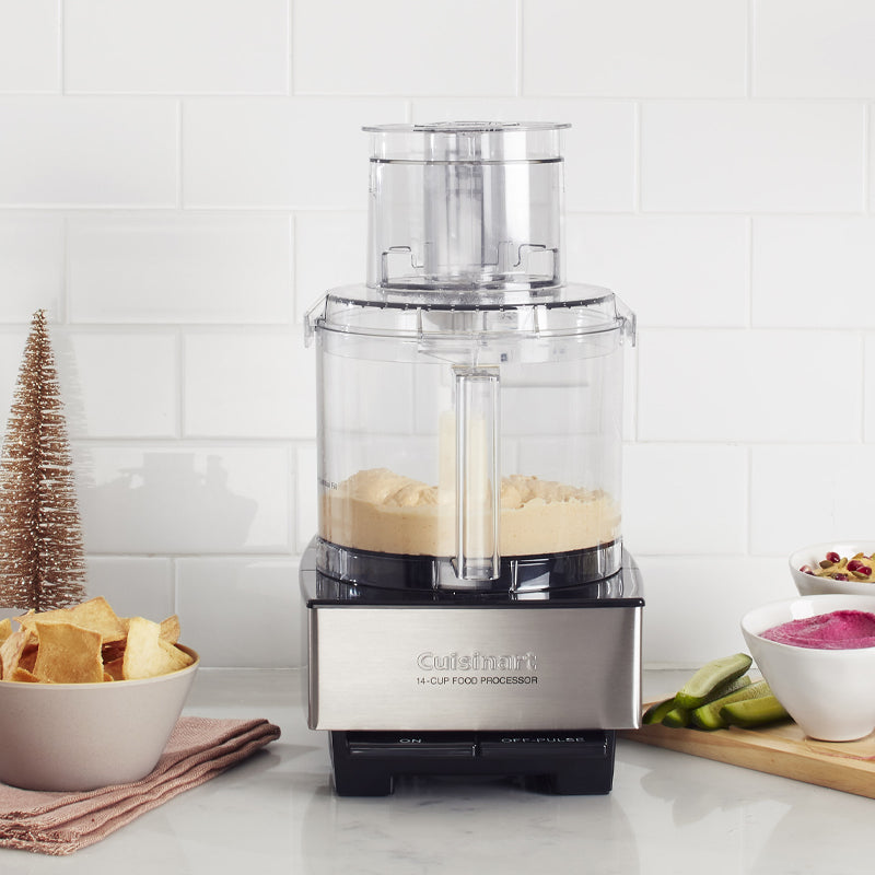 Cuisinart Custom 14™ 14-Cup Food Processor - Powerful Kitchen Appliance for Chopping, Slicing & Shredding - Perfect for Meal Prep, Baking & Large Batch Cooking