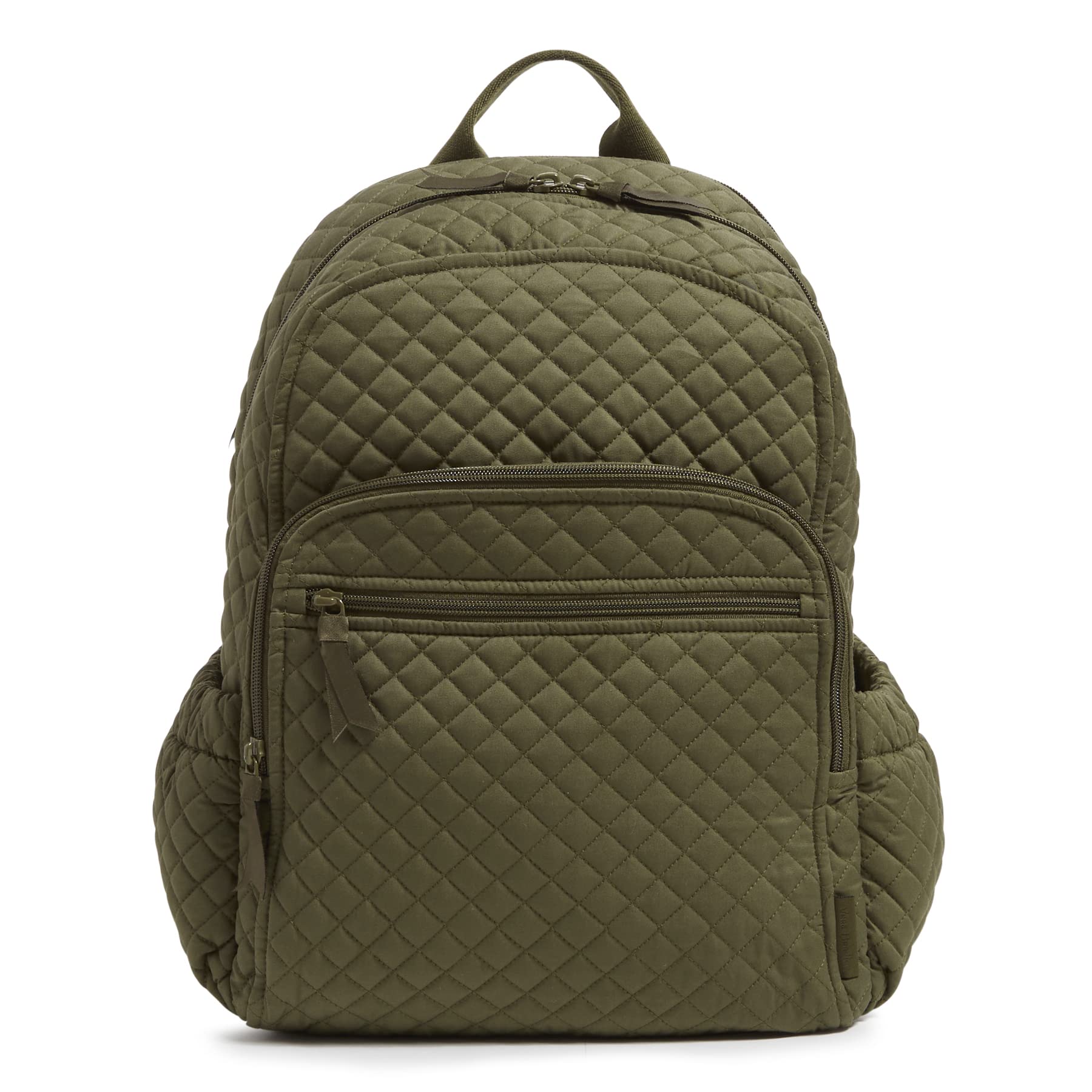 Vera Bradley Women's Denim Campus Backpack - Stylish Laptop Bookbag for College & Travel | Durable School Backpack for Students & Professionals