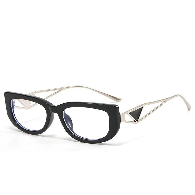 Stylish Women's Clear Lens Sunglasses - UV Protection Fashion Eyewear for Outdoor Activities, Driving & Beach Vacations