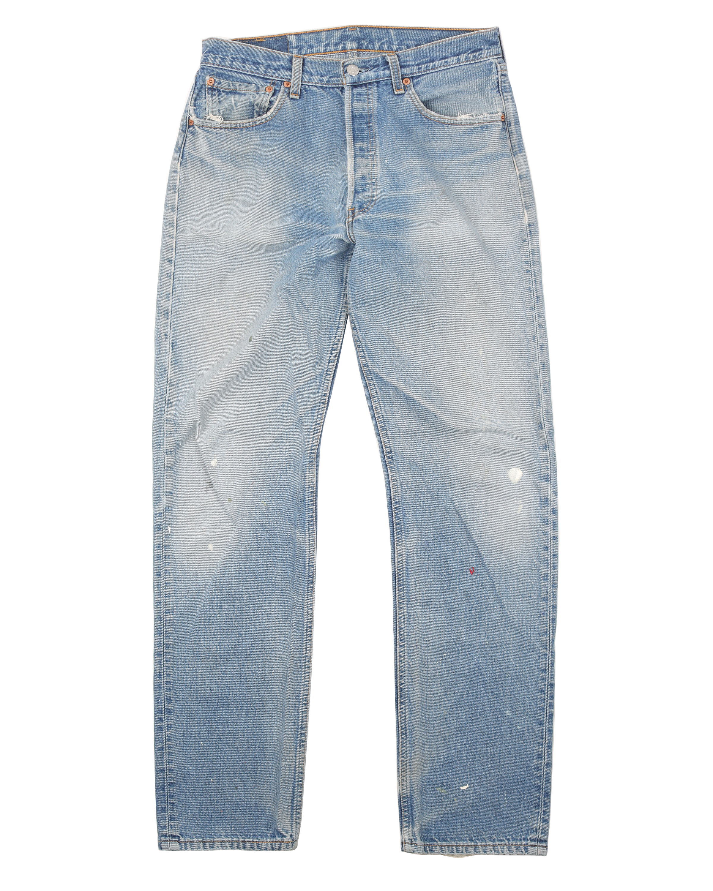 Vintage 1990's Levi's 501 Original Fit Painter Jeans - High-Quality Denim Pants for Men, Retro Workwear & Casual Style (Perfect for Painting, DIY Projects & Everyday Wear)
