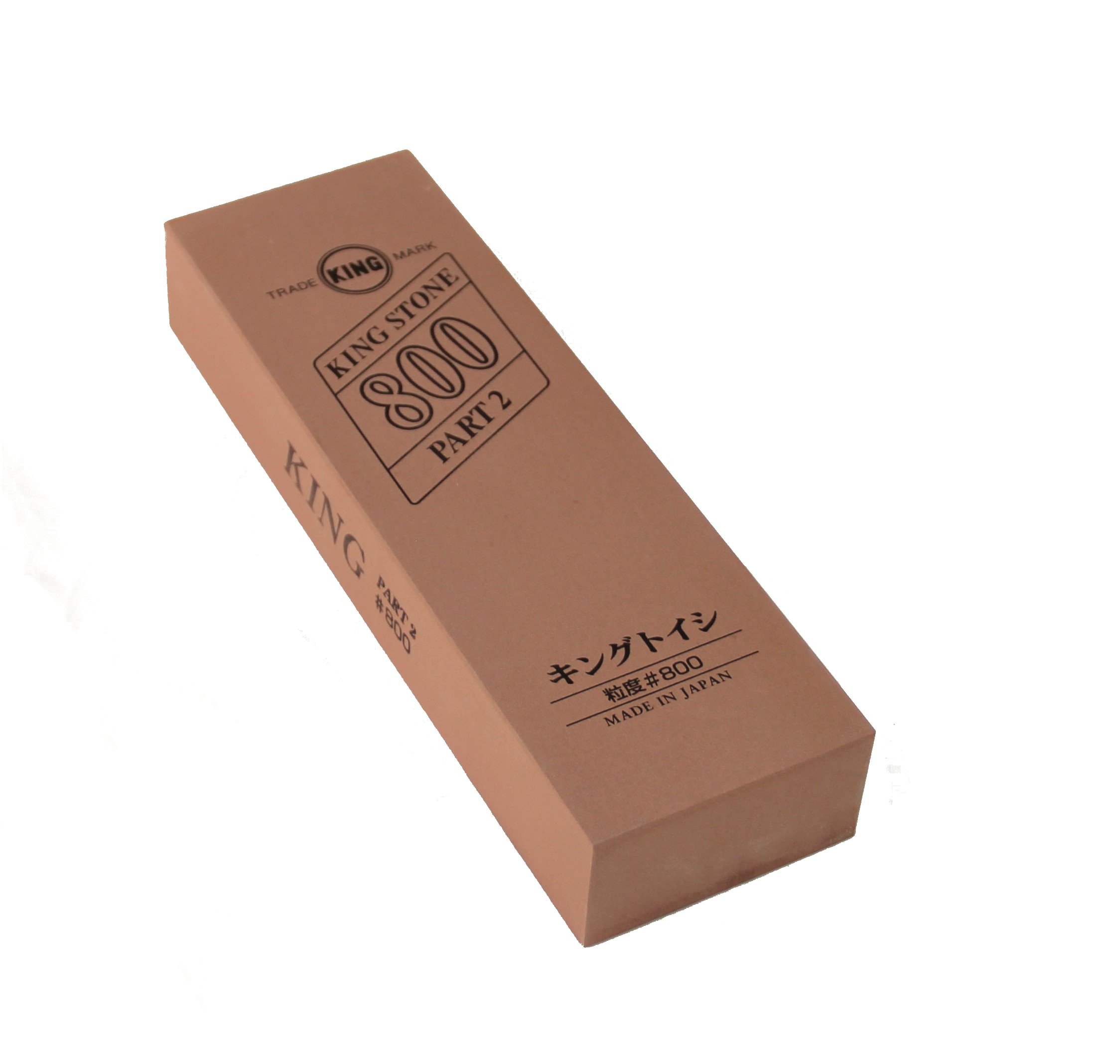 800 Grit King Medium Grain Sharpening Stone - Professional Knife Sharpener for Kitchen, Hunting & Outdoor Tools - Perfect for Chefs, Butchers & DIY Enthusiasts