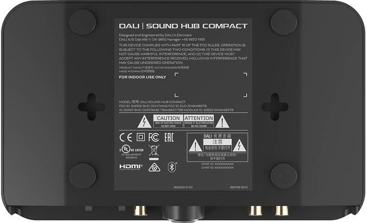 Dali Sound Hub Compact - Premium Bluetooth Speaker with High-Quality Sound for Home, Office, and Outdoor Use | Perfect for Music, Movies, and Parties