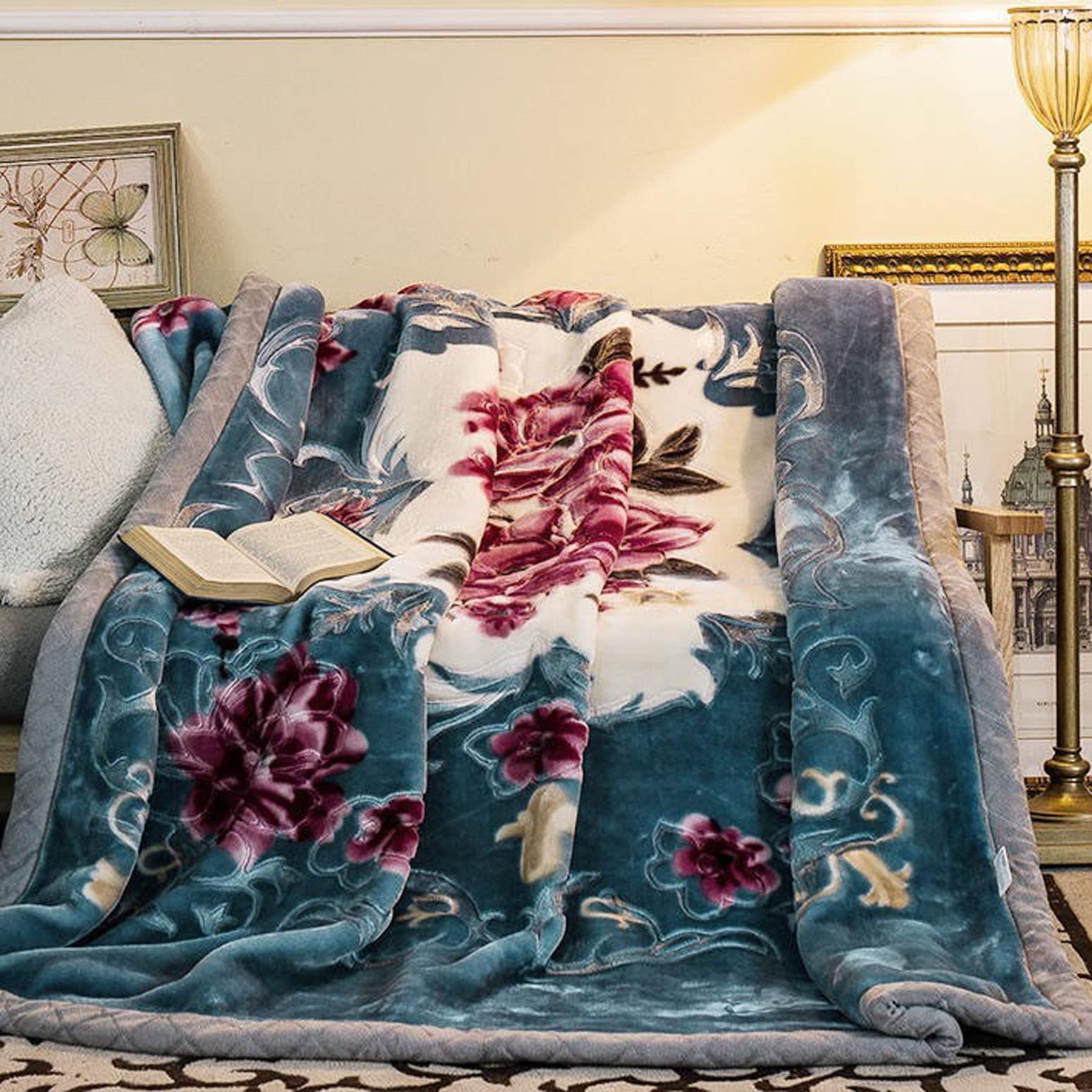 Premium Korean Fleece Blanket Twin Size 71
