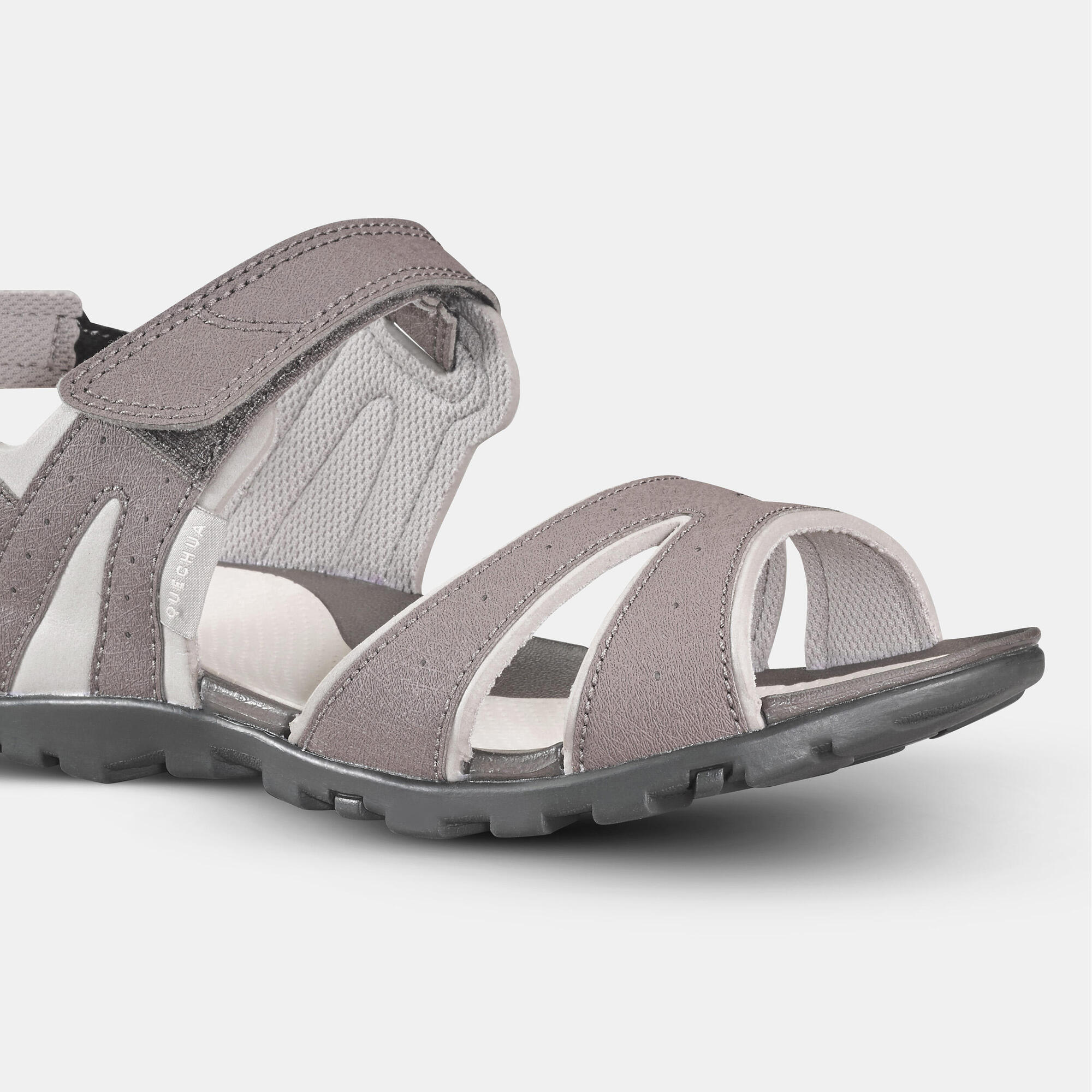 Quechua Women's NH100 Hiking Sandals - Lightweight & Comfortable Outdoor Adventure Footwear for Trekking, Camping & Travel