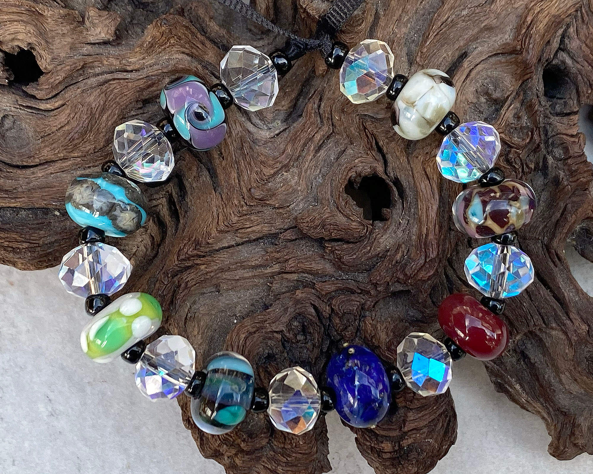 Mixed Orphan Lampwork Beads SRA - Assorted Handmade Glass Beads for Jewelry Making, DIY Crafts, Scrapbooking & Home Decor
