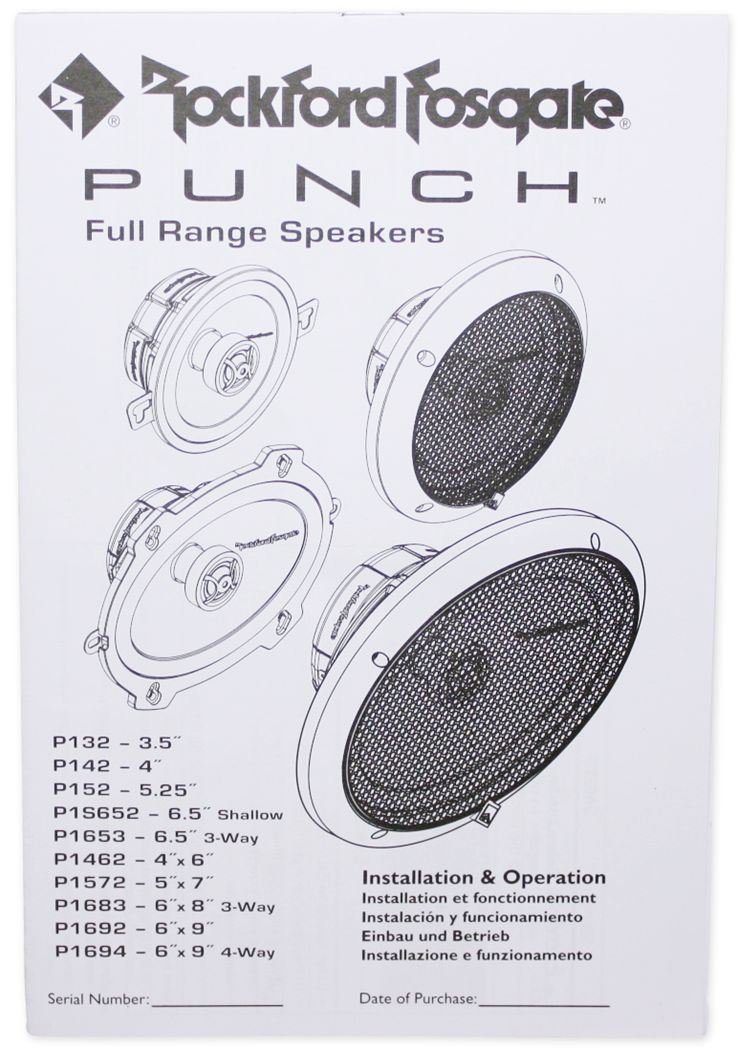 Rockford Fosgate Punch P152 5.25