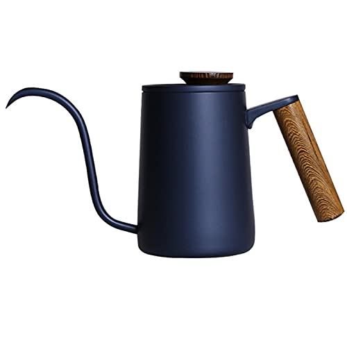 Premium TWDYC Stainless Steel Gooseneck Coffee Kettle with Lid - 350ml Drip Pour Over Coffee & Tea Pot - Perfect for Home Brewing, Specialty Coffee Shops & Barista Use