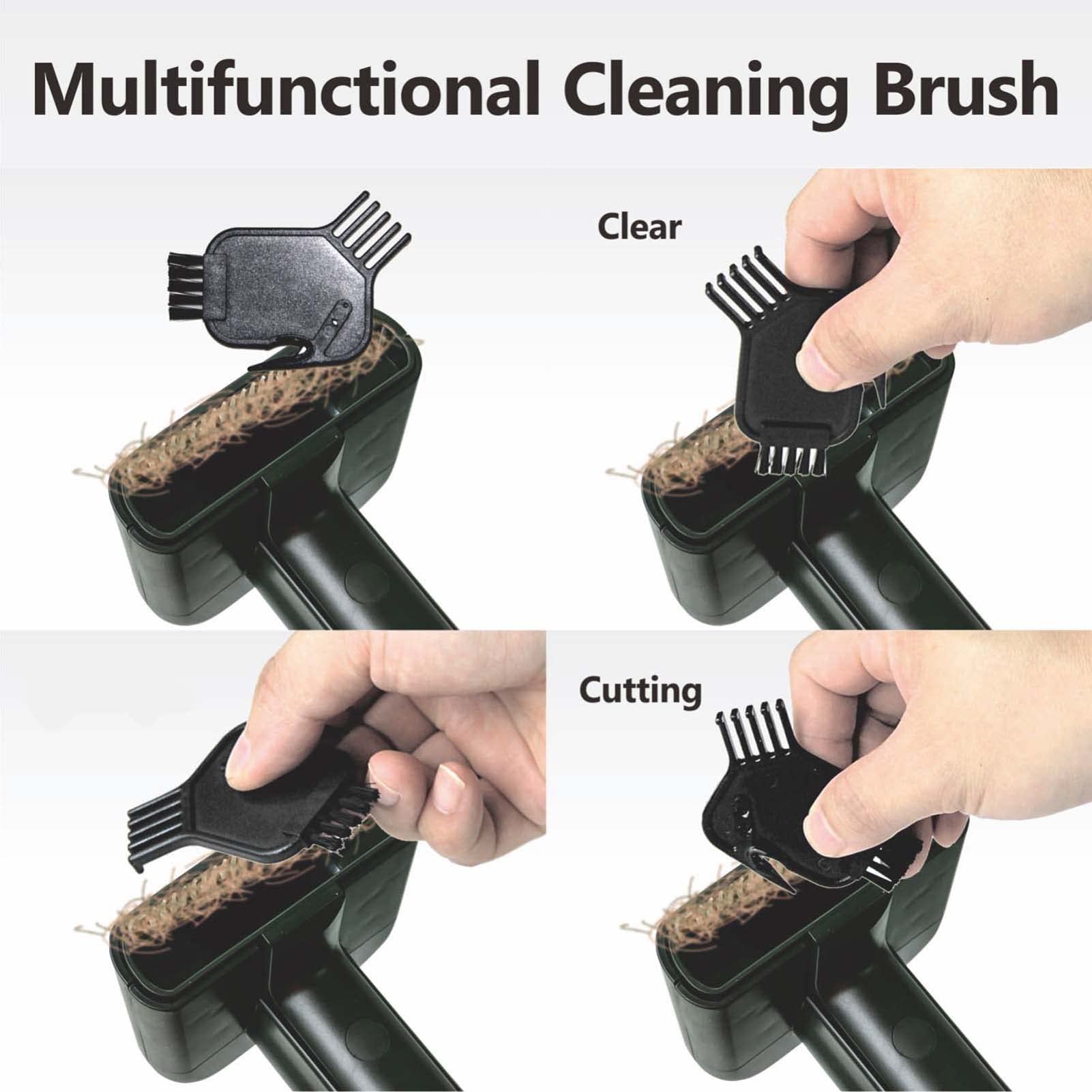 Pet Vacuum Grooming Brush - Deshedding Tool for Dogs & Cats with Hair Comb Attachment | Perfect for Home Grooming & Reducing Pet Hair on Furniture
