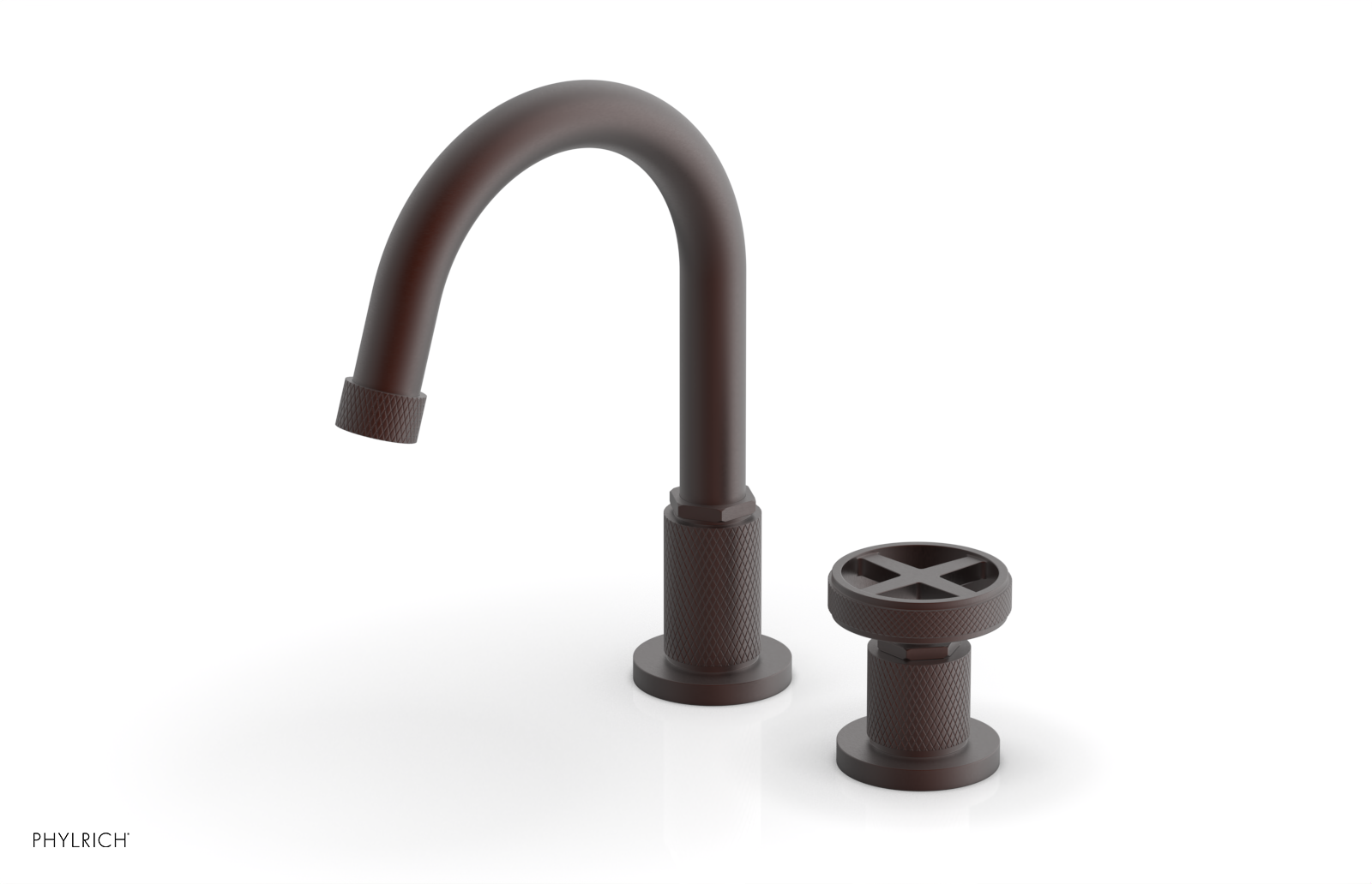 DUSTRIE Single Handle Kitchen Faucet with High Spout and Cross Handle - Model 371-09 | Perfect for Modern Farmhouse & Industrial Style Sinks