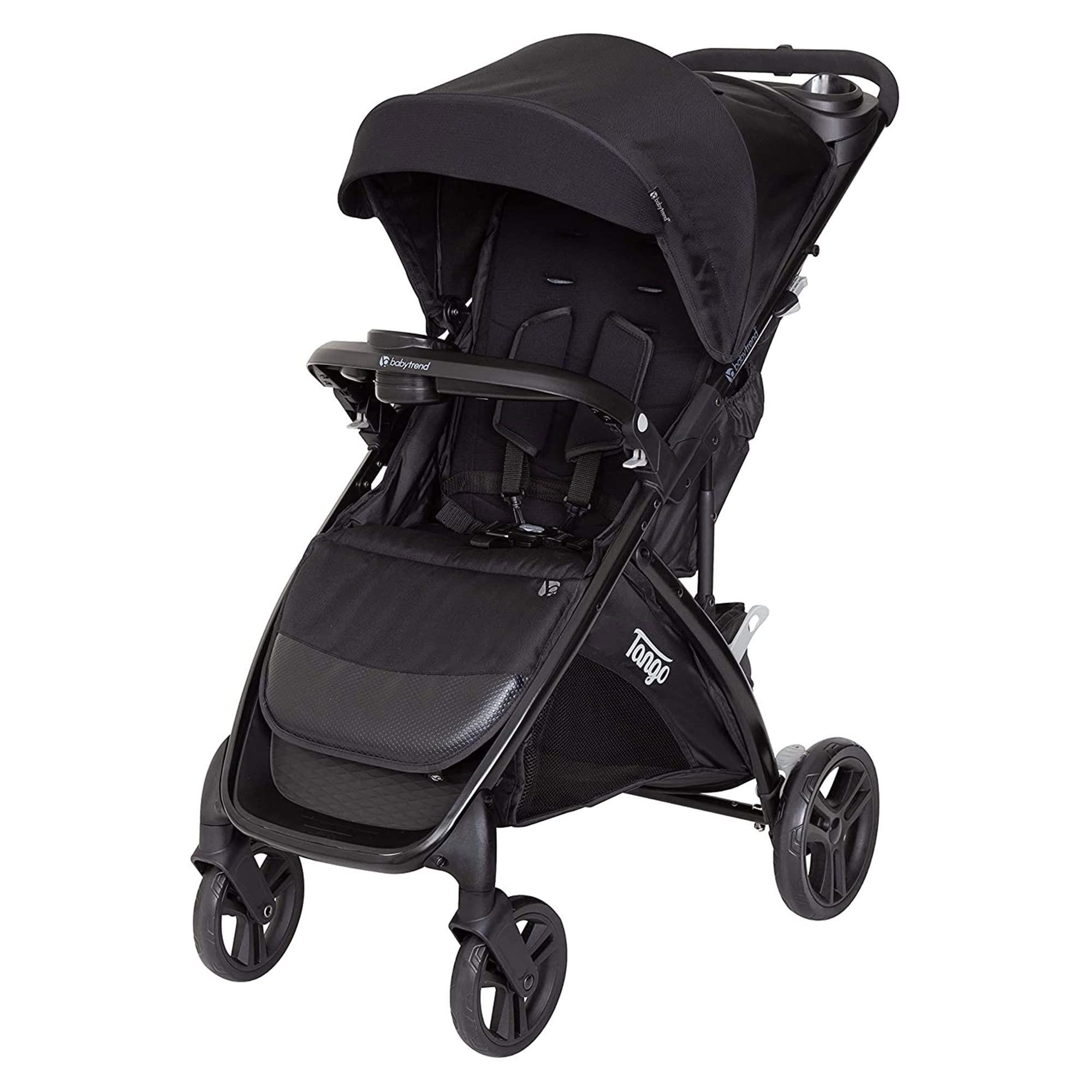 Baby Trend Tango™ Lightweight Stroller for Infants & Toddlers - Compact Fold, Adjustable Canopy, 5-Point Safety Harness - Perfect for Travel, Shopping & Daily Walks (Kona)